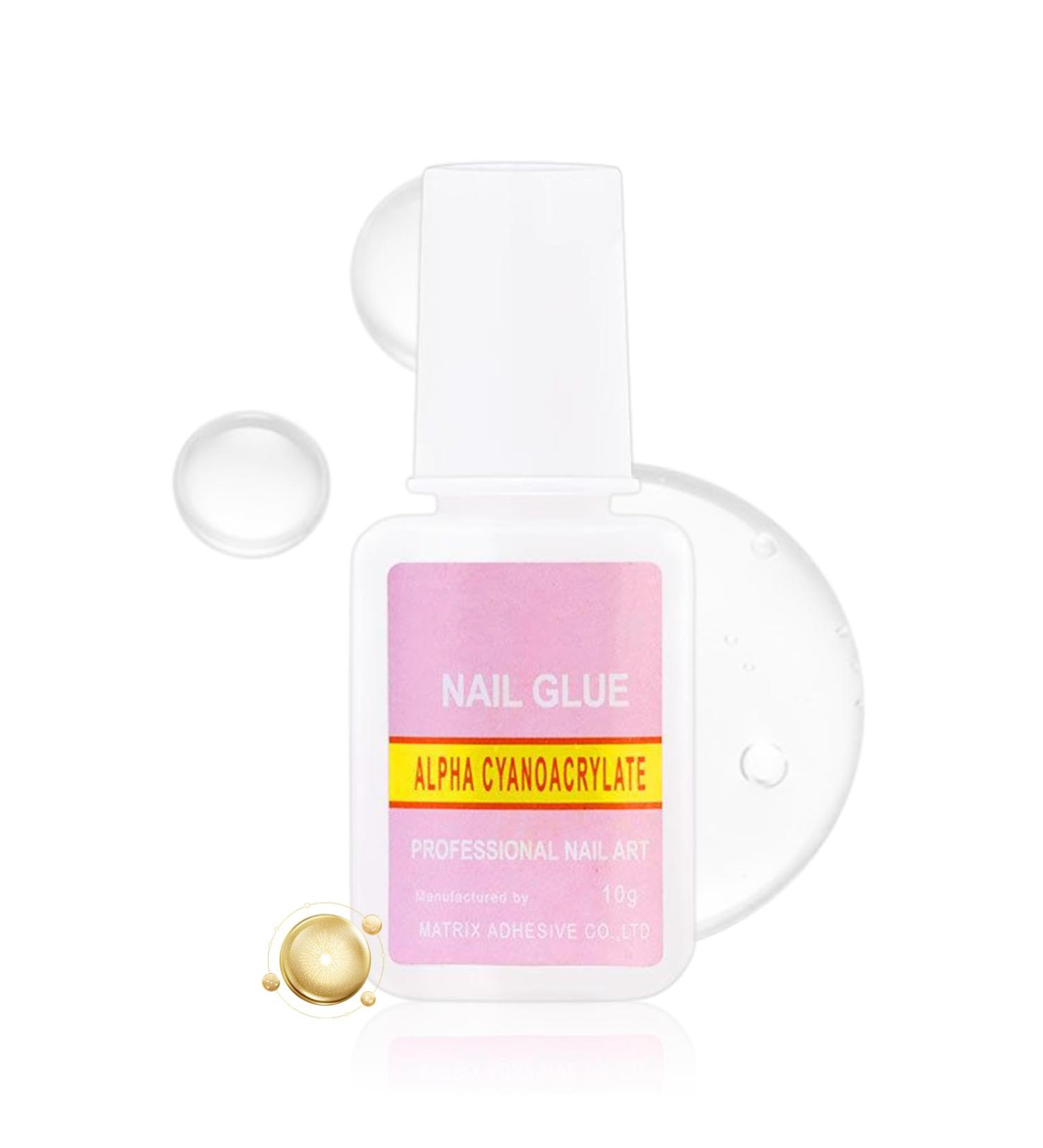 Fierudeng Rhinestone Glue - 45g of strong and durable glue for accessories | Gel nail glue for manicures salons home spas treatments weddings parties summer holidays everyday use DIY projects - Buy Online on GoSupps.com