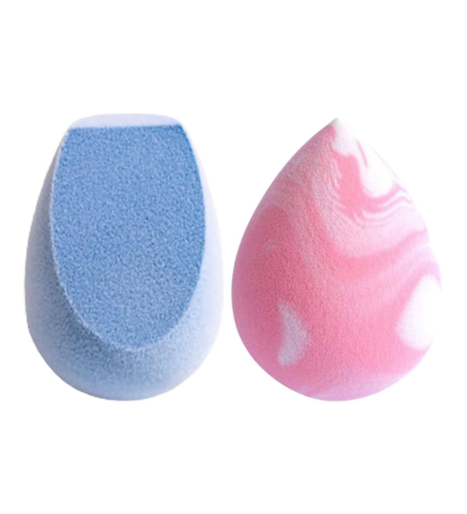 PRAUSH 1 Microfiber Contour & Baking Sponge Set + Celestial Super Soft Makeup Sponge - Perfect for Flawless Makeup Application | International Shipping Available - Buy Online on GoSupps.com