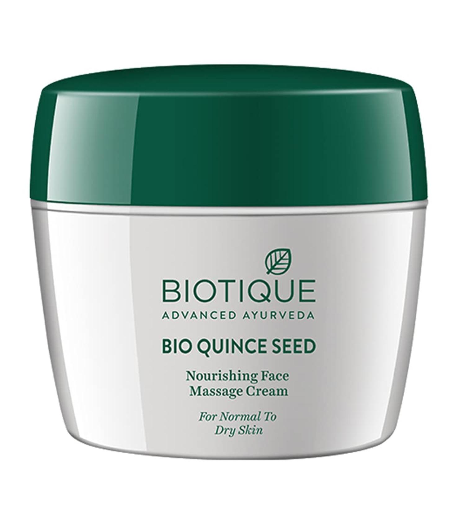 Biotique Bio Quince Seed Nourishing Face Massage Cream 175 gm