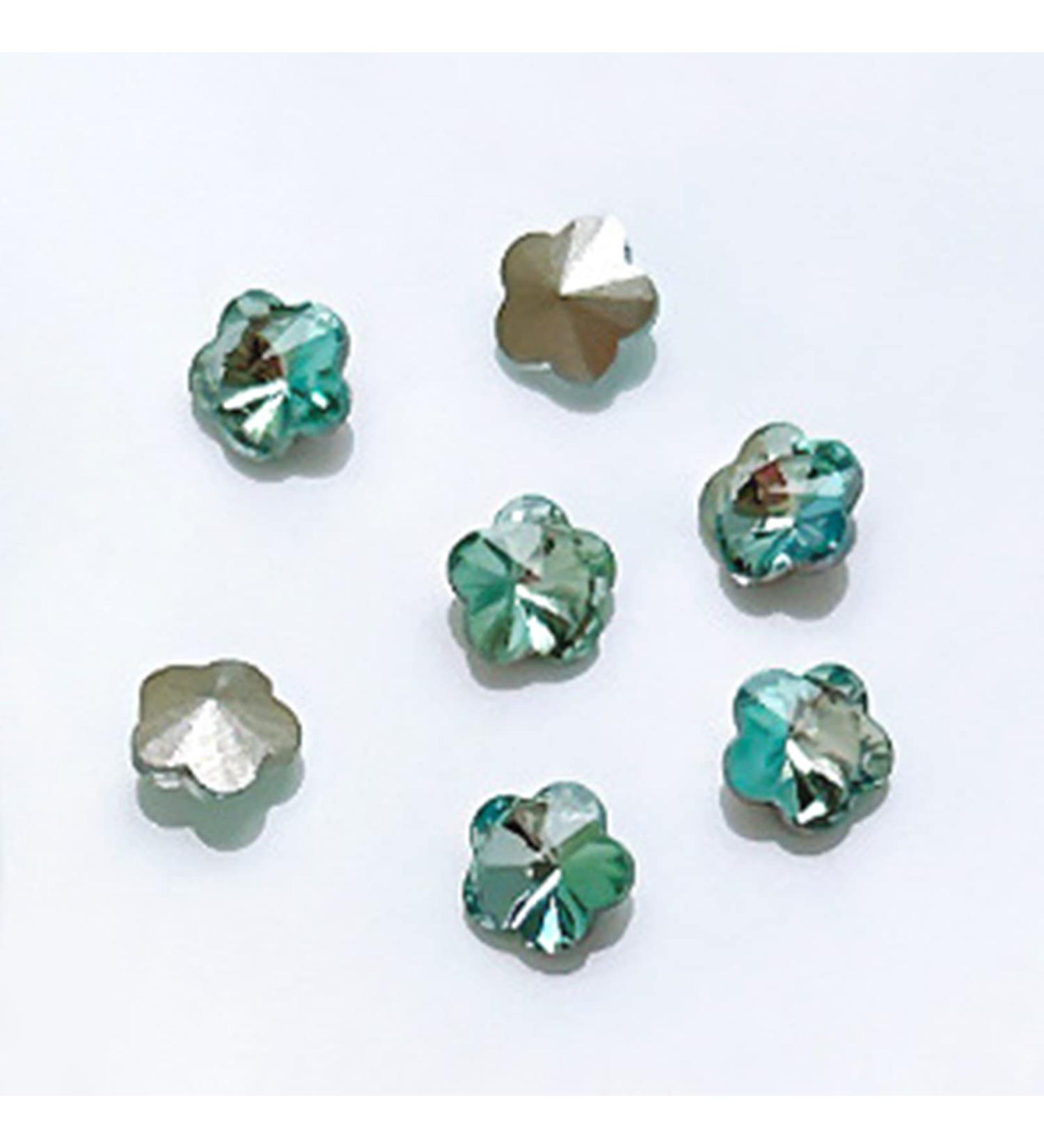 FEIlei 10x/Set Butterfly Nail Rhinestones Square Nail Charms DIY Hearts Nail Art Charms - Buy Online on GoSupps.com