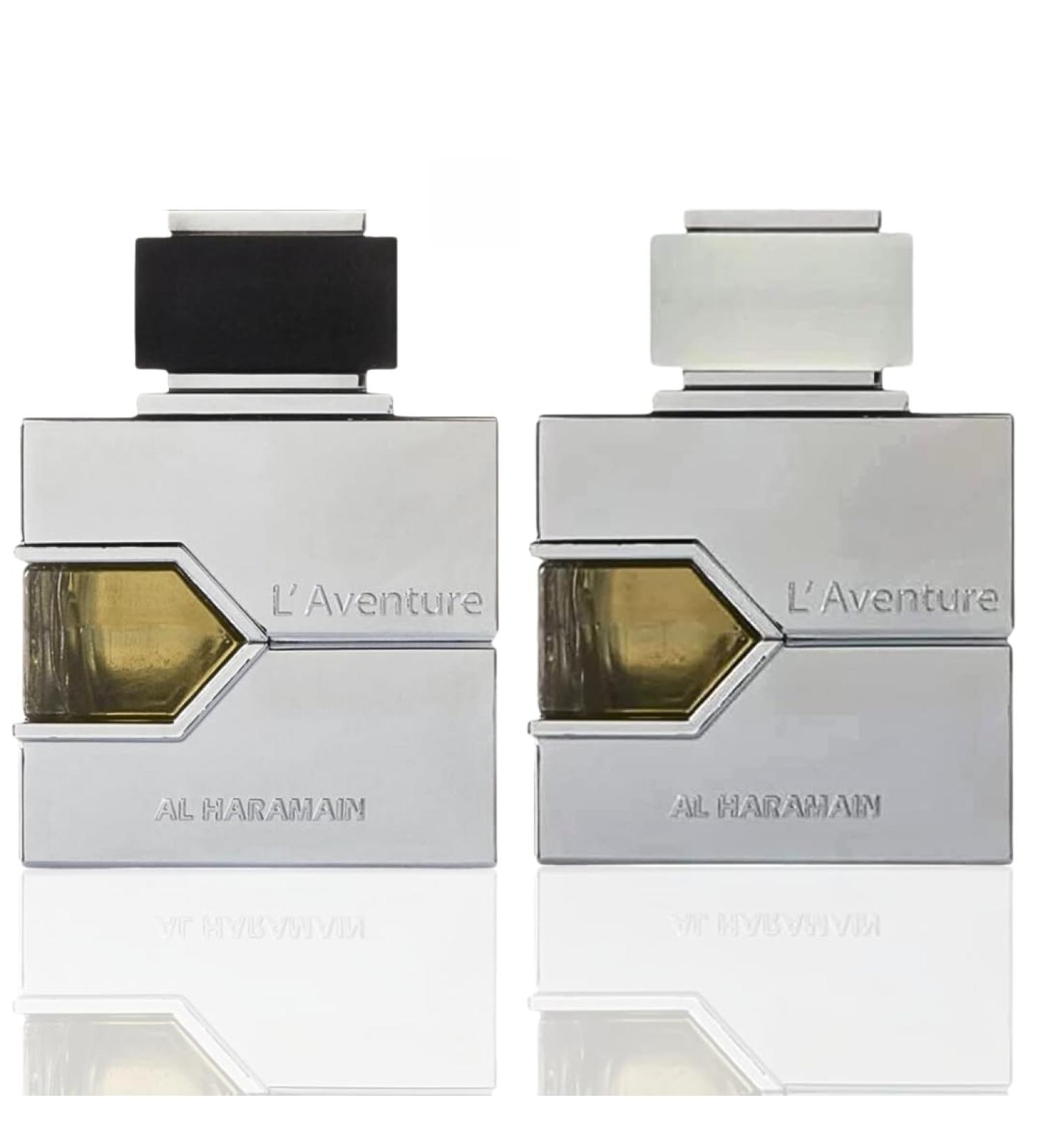 Al Haramain L'Aventure Men & L'Aventure Blanche Eau de Parfum For Men 3.33 Ounce (100 ml) (PACK) - Buy Online on GoSupps.com