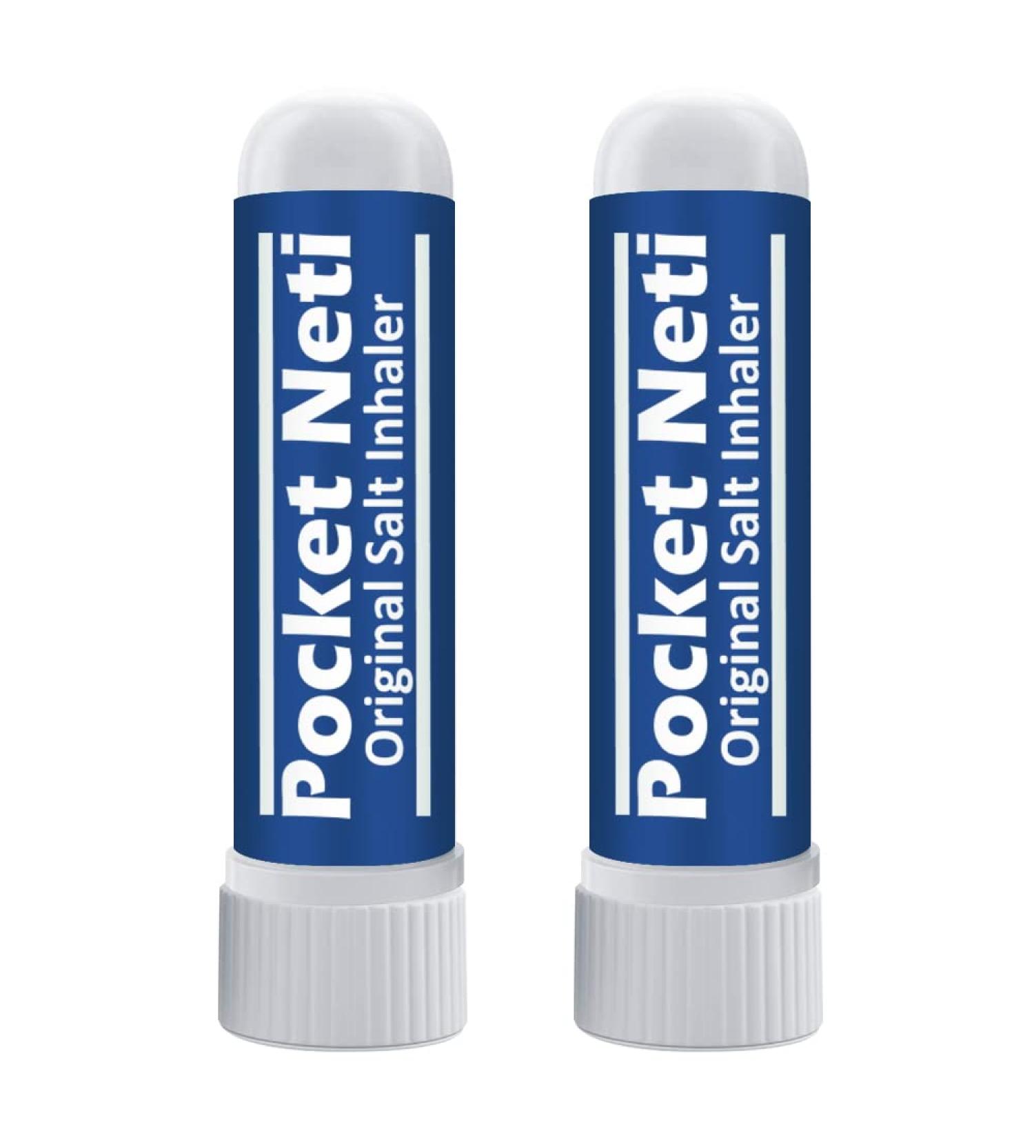 Basic Vigor Himalayan Salt Pipe Inhaler - 2 Pack Portable Salt Therapy - Buy Online on GoSupps.com