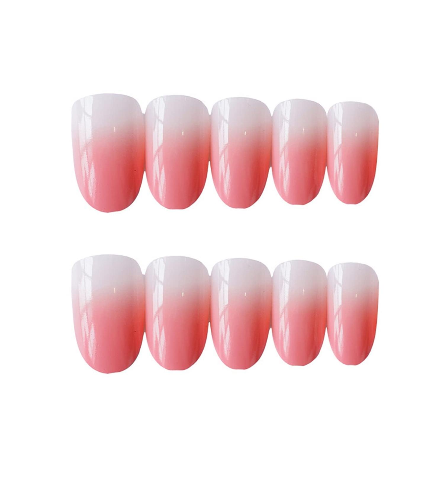Shop Chtom Purple Matte Long Fake Fingernail - Durable Nail Patch with Glue | International Shipping - Buy Online on GoSupps.com