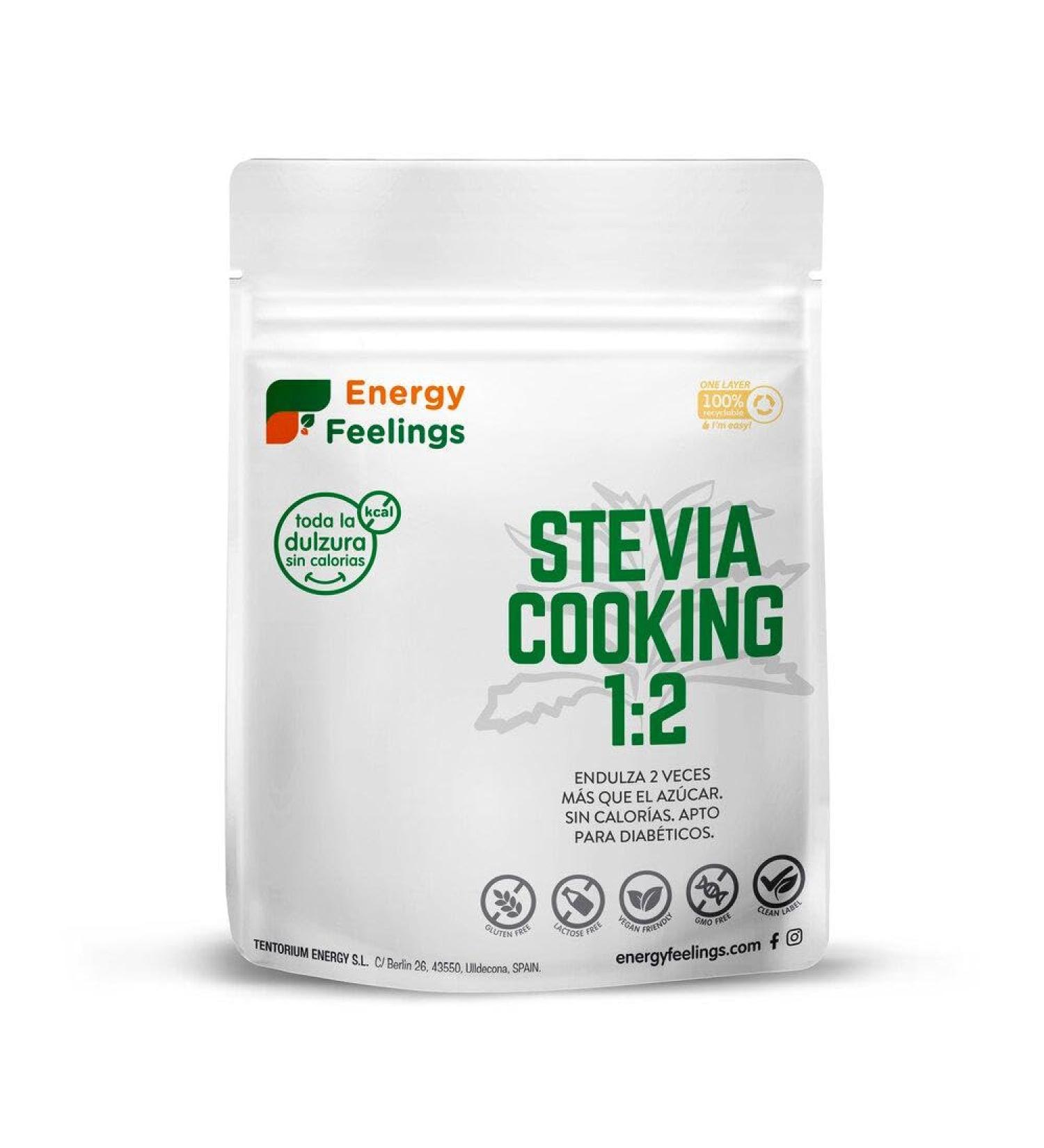 TENTORIUM ENERGY FRUITS Stevia Cooking 12 Extract of Stevia Rebaudiana Bertoni + Erythritol Organic Superfoods 250 gr - Buy Online on GoSupps.com