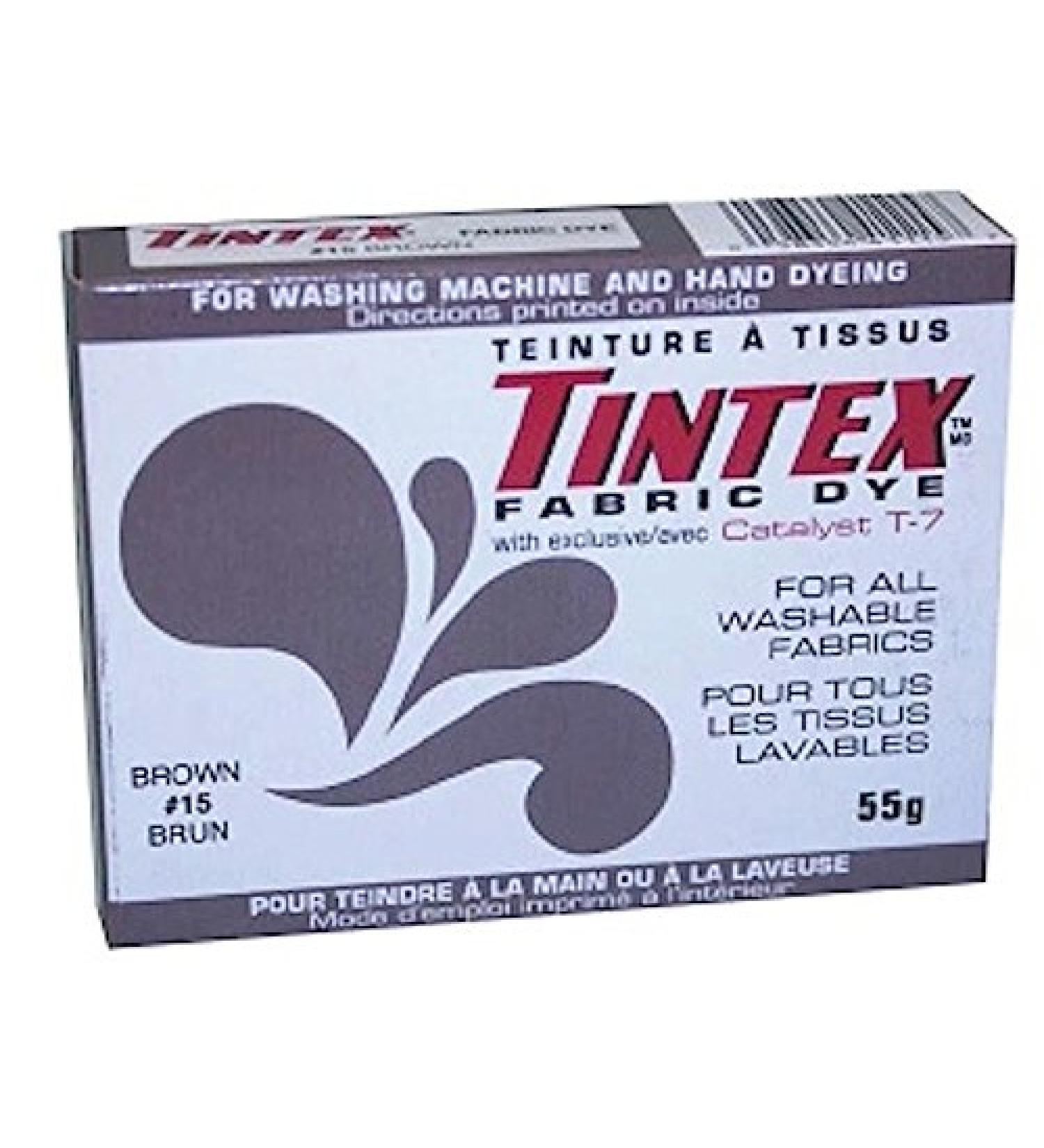 LOT of 1 TINTEX Brand Brown Fabric DYE #15 New - Buy Online on GoSupps.com