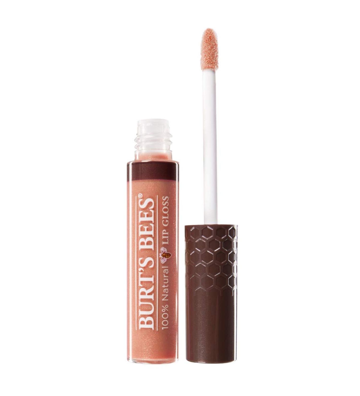 Burt's Bees 100% Natural Moisturizing Lip Gloss in Autumn Haze - Wand Applicator | Buy Online - Buy Online on GoSupps.com
