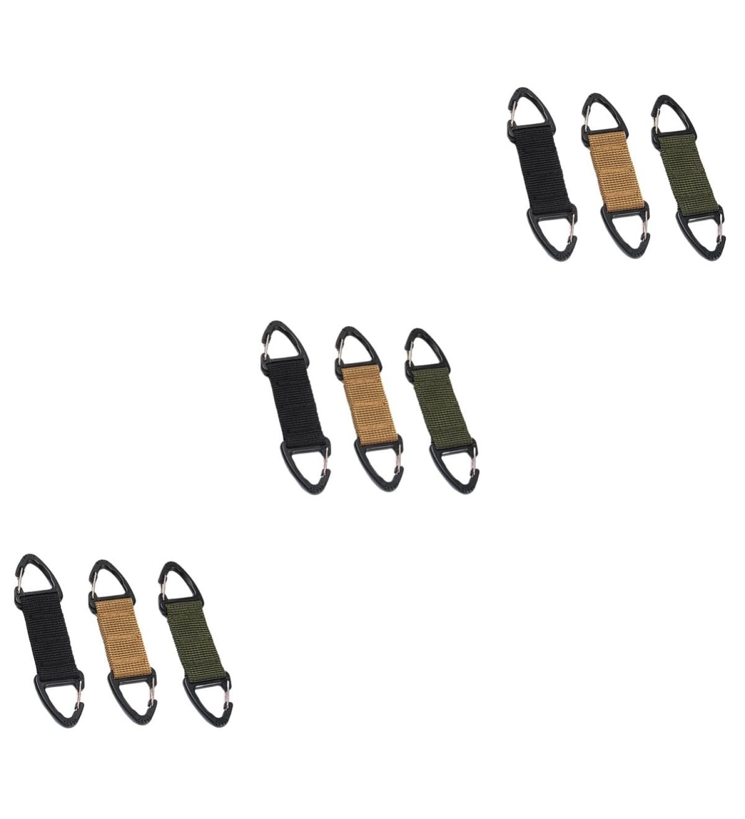 Healeeved 9-Piece Face Mask Hooks - Durable Ohr Hook Holders for Rear Ear Masks | Backpack Buckle | 11.5x2.5cm - Shop Now! - Buy Online on GoSupps.com