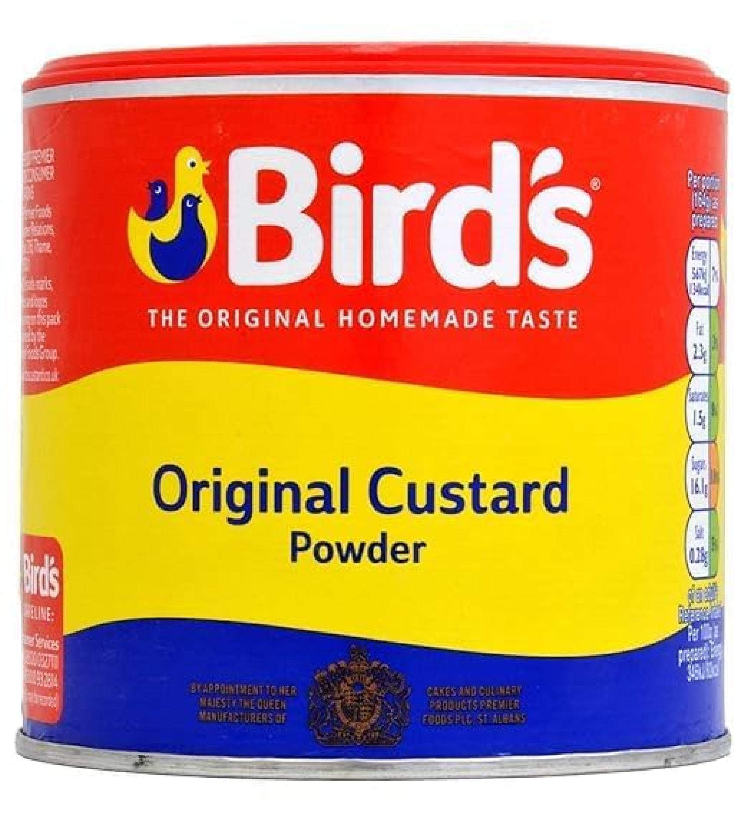 Birds Vanilla Sauce Powder 300 g Perfect for desserts pastries and more contains corn starch salt and natural flavors without artificial colors packed in a cup of Kajal - Buy Online on GoSupps.com