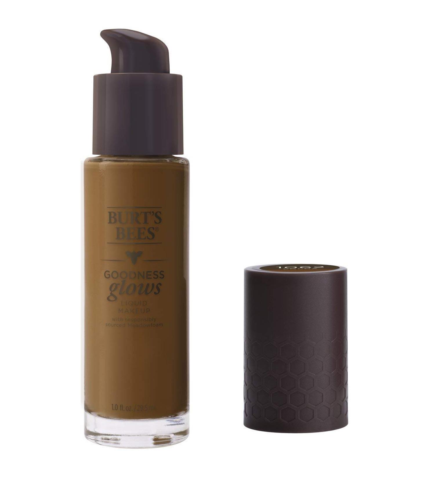 BURTS BEES Cocoa Goodness Glows Liquid Makeup  1 FZ