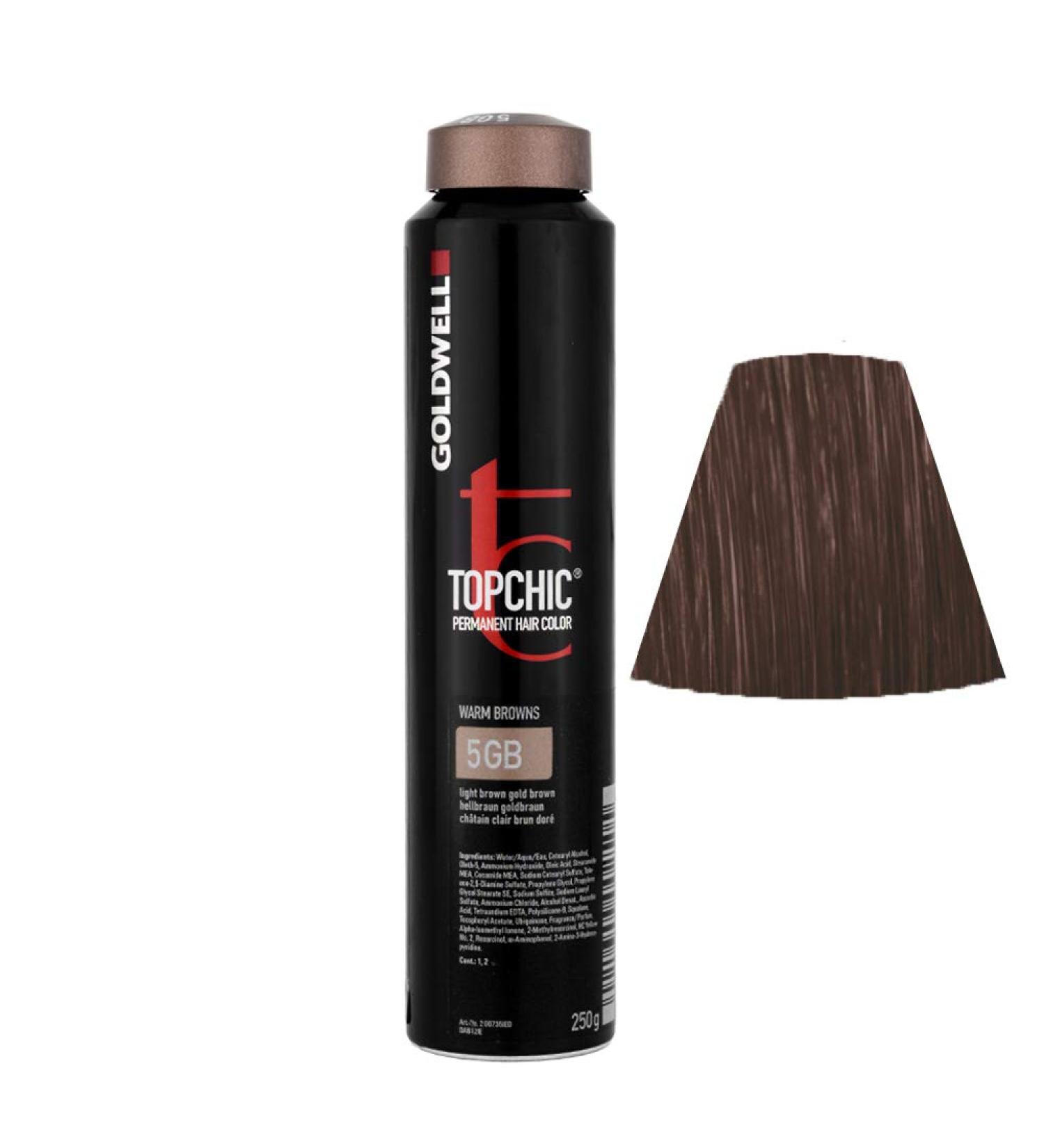Goldwell Topchic 5GB light brown golden brown 1 pack (1x 250 ml)