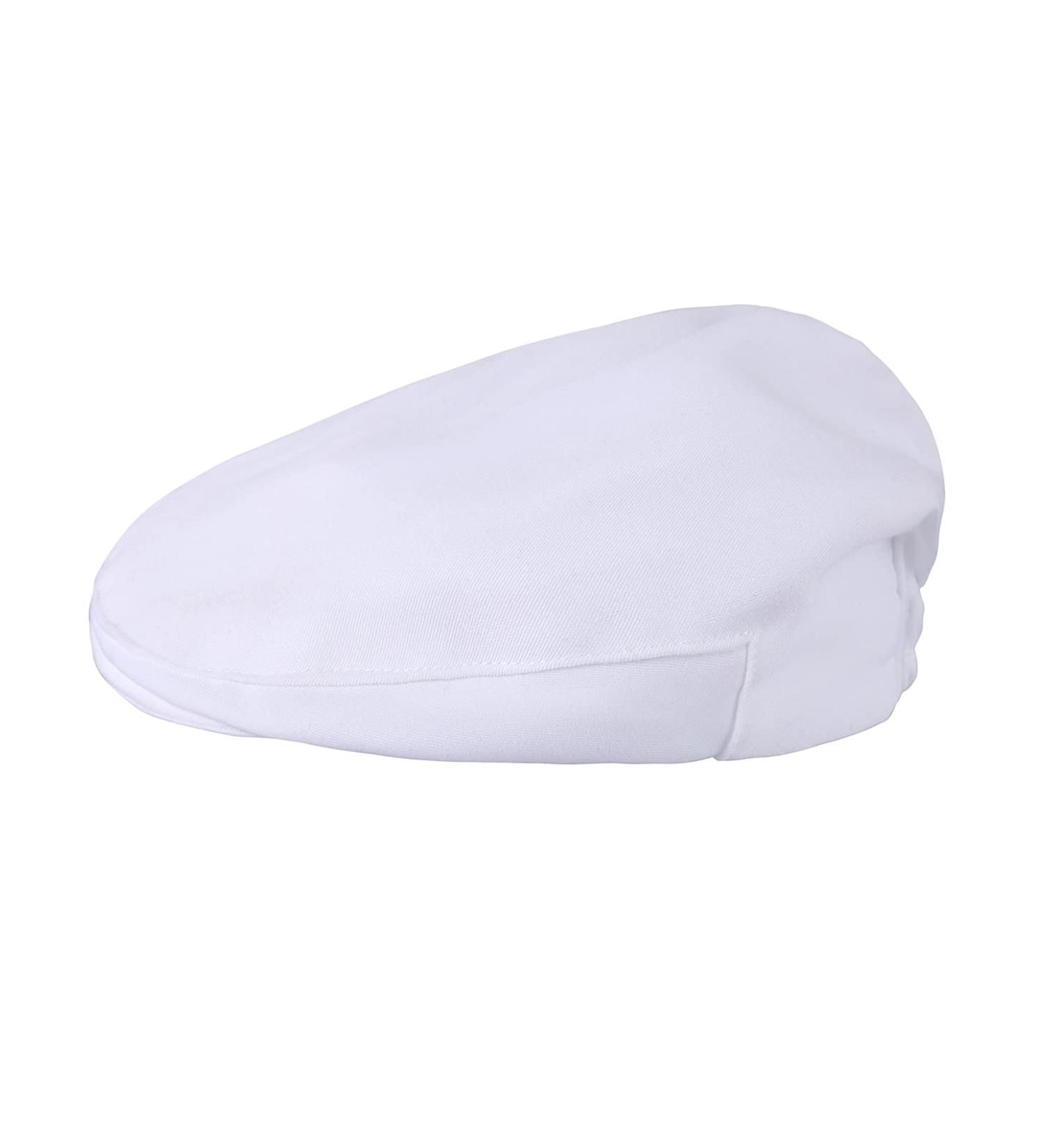 Mint Green Baby Flat Cap | Vintage Drivers Hat with Lining | Soft & Breathable | Age 0-8 Years | 1-2 Years | White - Buy Online on GoSupps.com