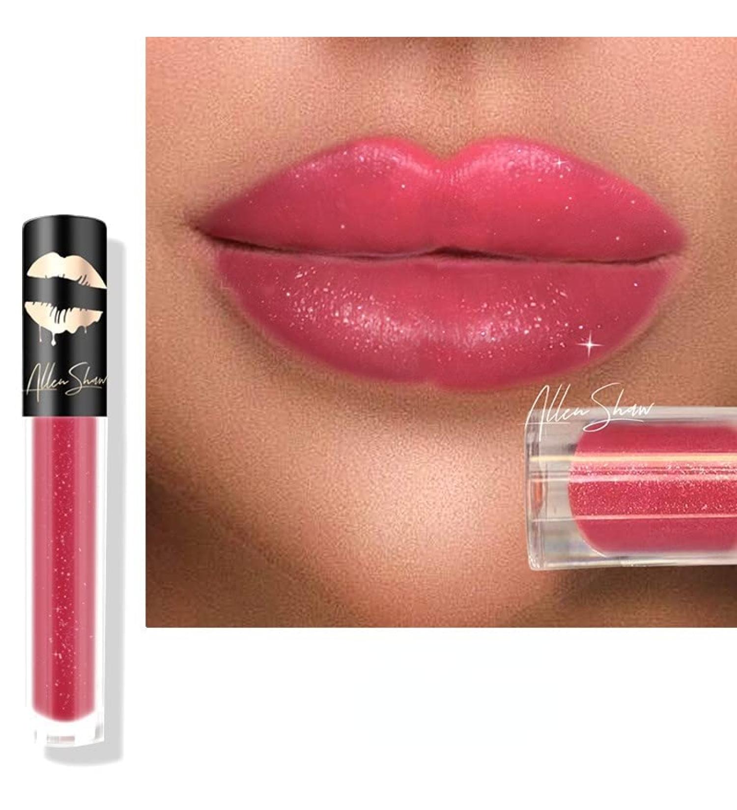 G n rique INTEROOKIE Lip Glaze Bling Matte Lip Colour Crystal Diamond Fine Glitter Matte Lipstick (207) - Buy Online on GoSupps.com