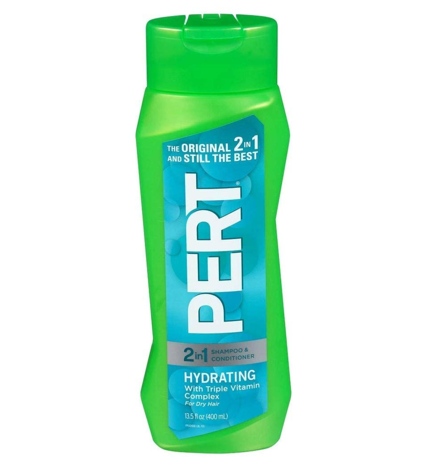 Pert 2-In-1 Hydrating Shampoo And Conditioner 13.5 Ounce (400ml)