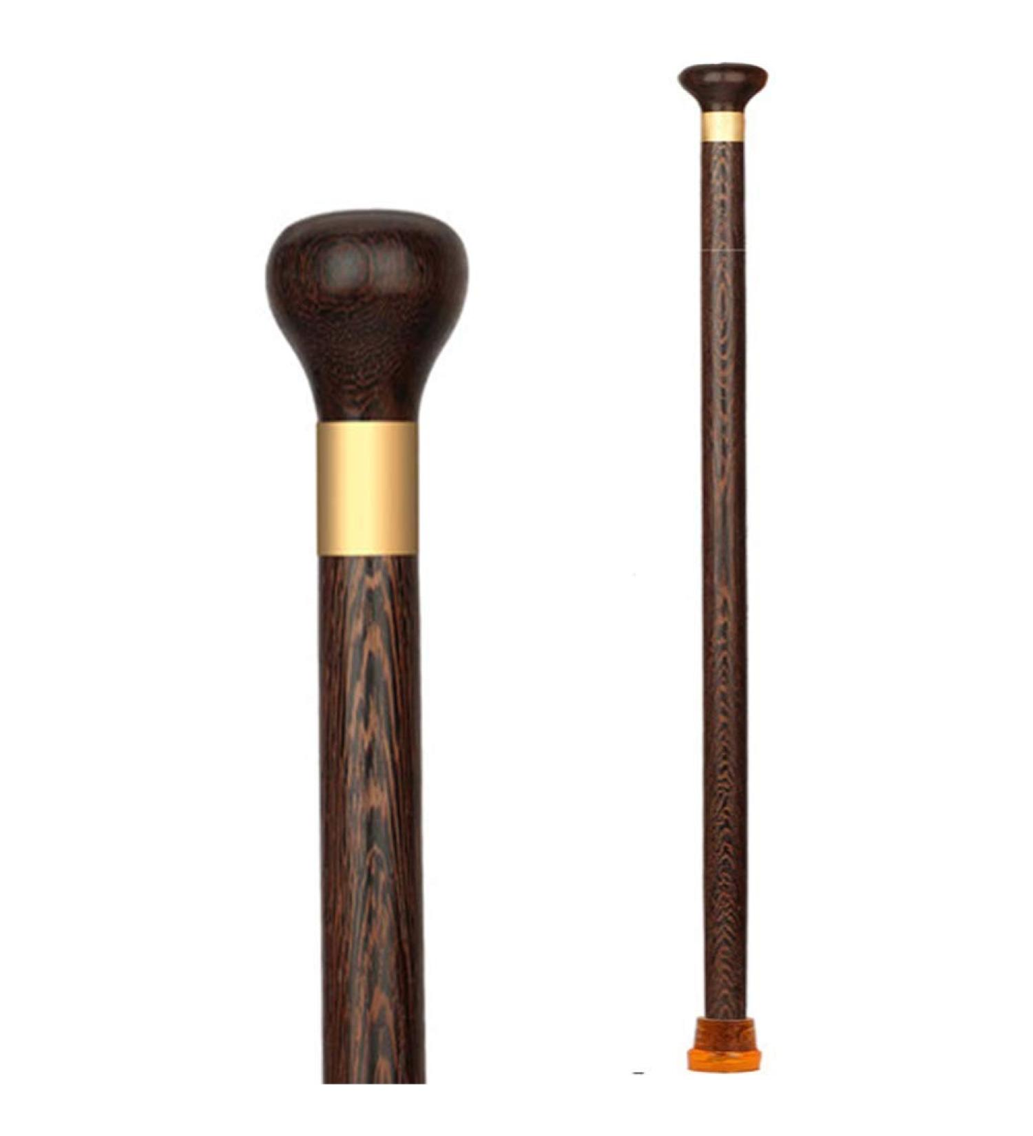 WolFum Non-Slip Crutches Crutches Environmentally Friendly and Healthy Sandalwood Material Round Handle Ergonomic Design Light and Easy to Carry Crutches Hello 85cm - Buy Online on GoSupps.com