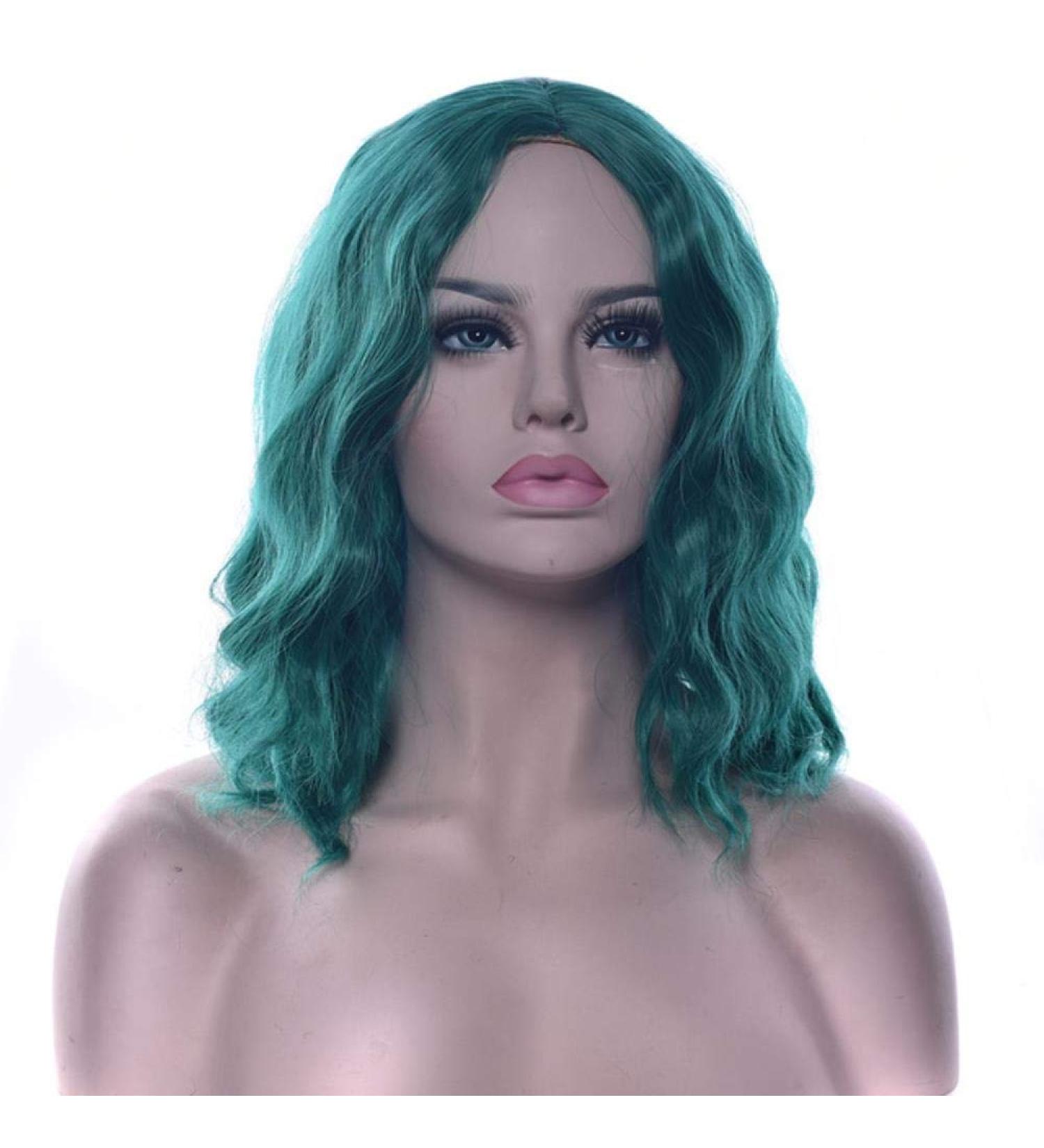 Buy LFMDJF Curly Short Synthetic Wigs for Women - Black to Gray 12 Inches Party Hair Various Colors Available - Buy Online on GoSupps.com