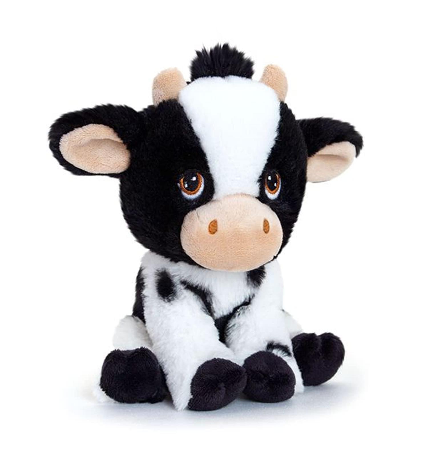 Deluxe Paws Plush Eco Toy | Cuddly Soft 100% Recycled Material (Cow) - Buy Online on GoSupps.com