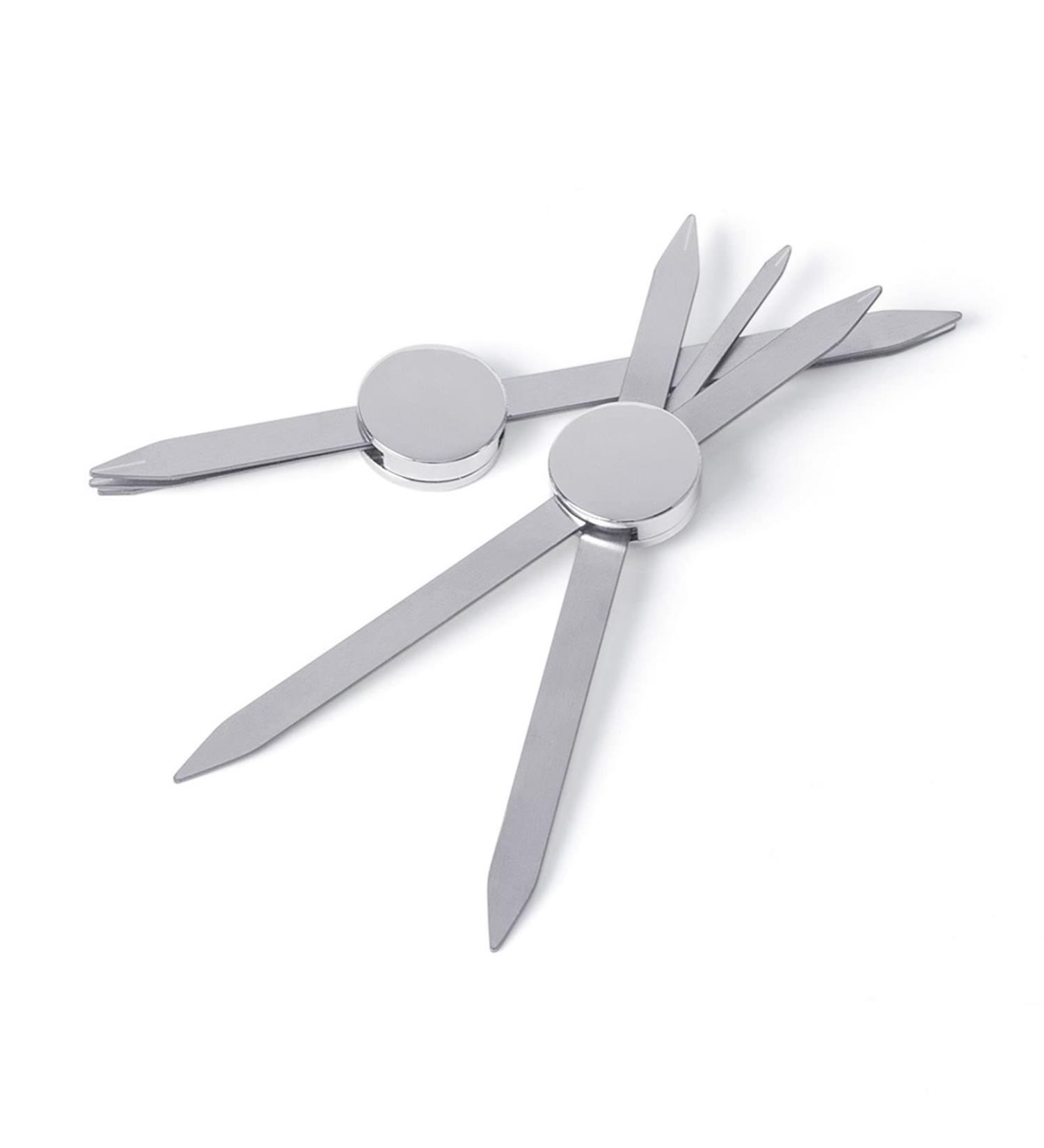 3 Point Positioning Ruler Eyebrow Golden Ratio Caliper Accuracy Eyebrow Design Ruler for Precise Beauty Design - Buy Online on GoSupps.com