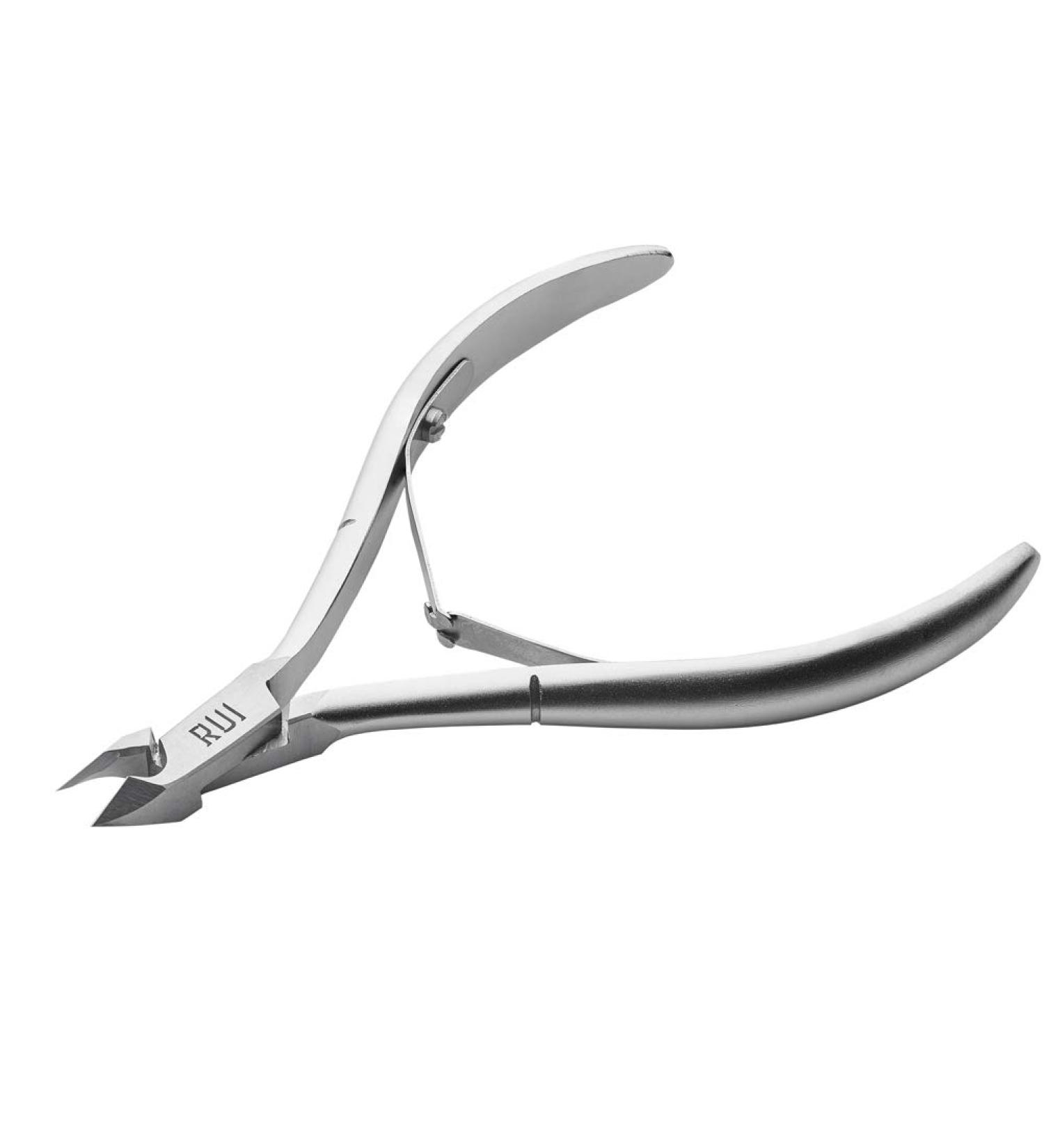 Rui Smiths Professional Cuticle Nippers | Surgical-Grade Stainless Steel Trimmer - 6mm Full Jaw - Buy Online on GoSupps.com