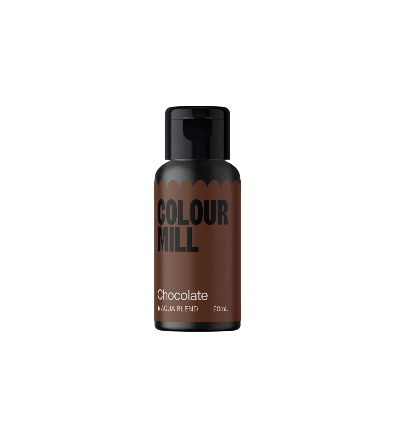 Chocolate - Aqua Based Colouring 20ml - Colour Mill