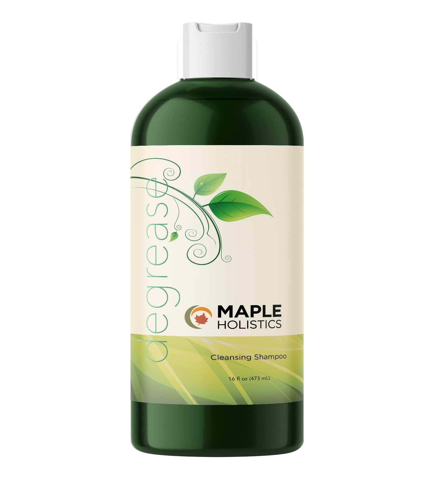 Deep Cleansing Oily Hair Shampoo with Purifying Essential Oils - Clarifying Formula for Greasy Hair and Dry Scalp - Ideal Oily Scalp Toner - Buy Online on GoSupps.com