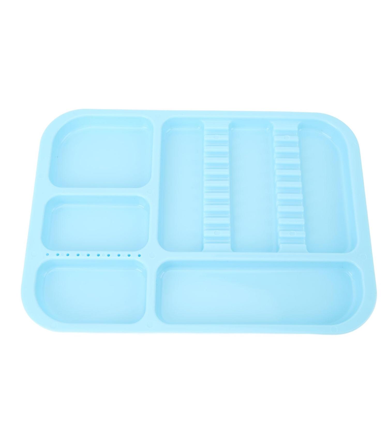 Buy Versatile Blue Plastic Shared Tray for Oral Instruments - Organized Storage & Easy Removal - Buy Online on GoSupps.com