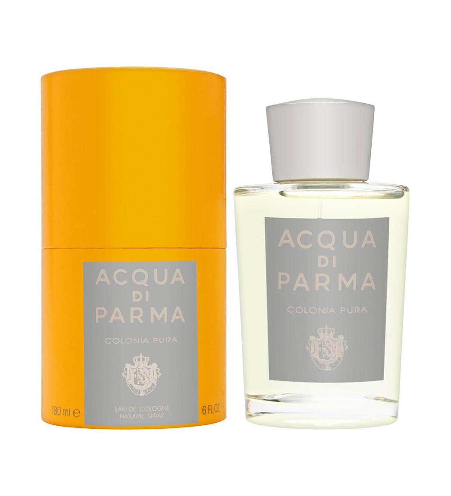 COLONIA PURA BY ACQUA DI PARMA 180 ML/ 6.0 OZ EAU DE COLOGNE SPRAY Cedar Citrus Coriander Floral Fresh Orange 6 Ounce (Pack of 1)