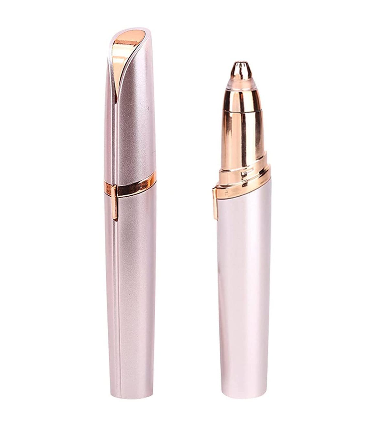 Precision Electric Eyebrow Trimmer for Women | Painless Portable Hair Removal for Eyebrows Lips & Nose - Buy Online on GoSupps.com