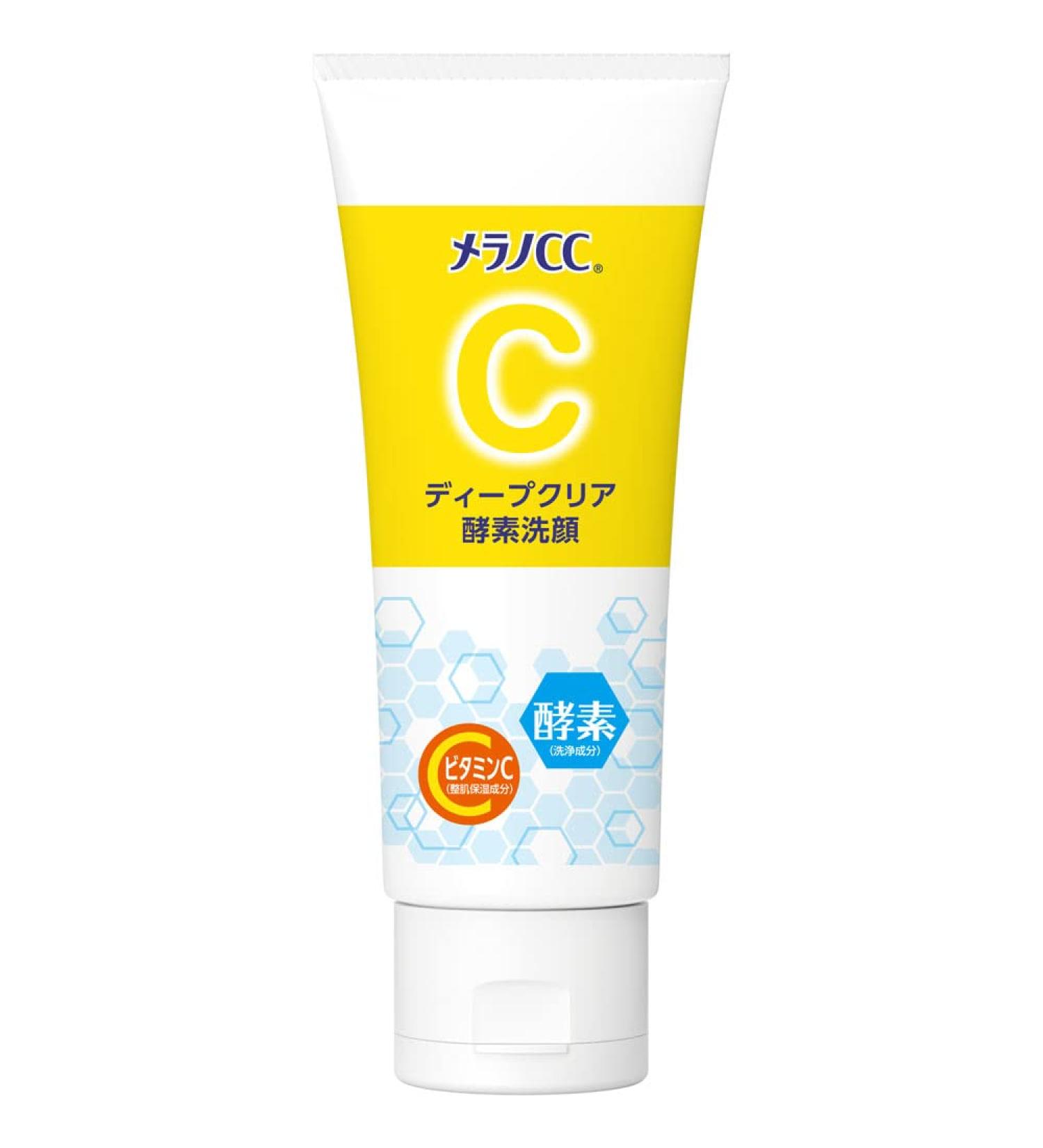 Melano CC Deep Clear Enzyme Face Clean 130g Enzyme x Vitamin C Form Clean Pores - Buy Online on GoSupps.com
