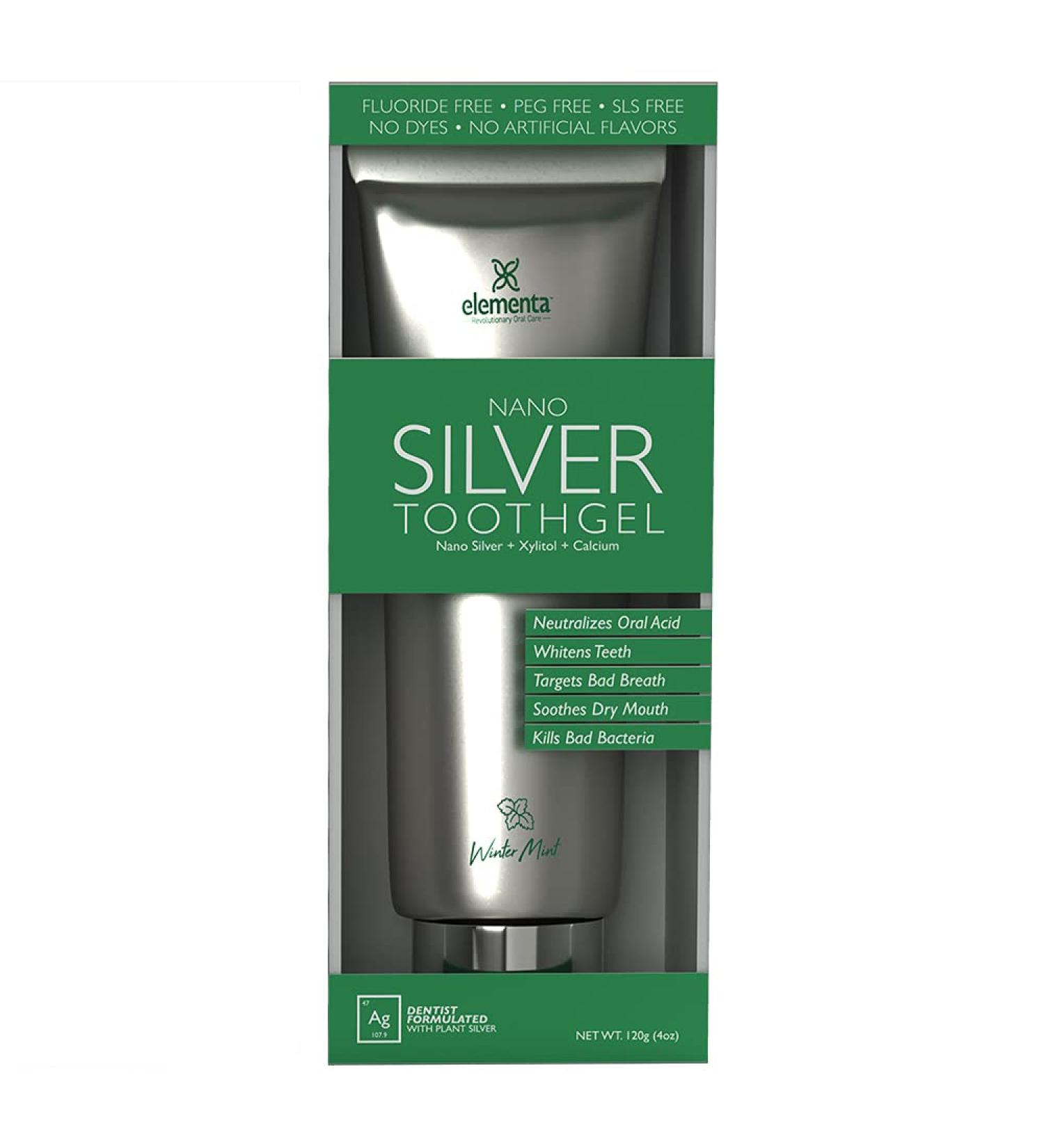Elementa Silver - Wintermint Tooth Gel (2 Pack) - Wintermint