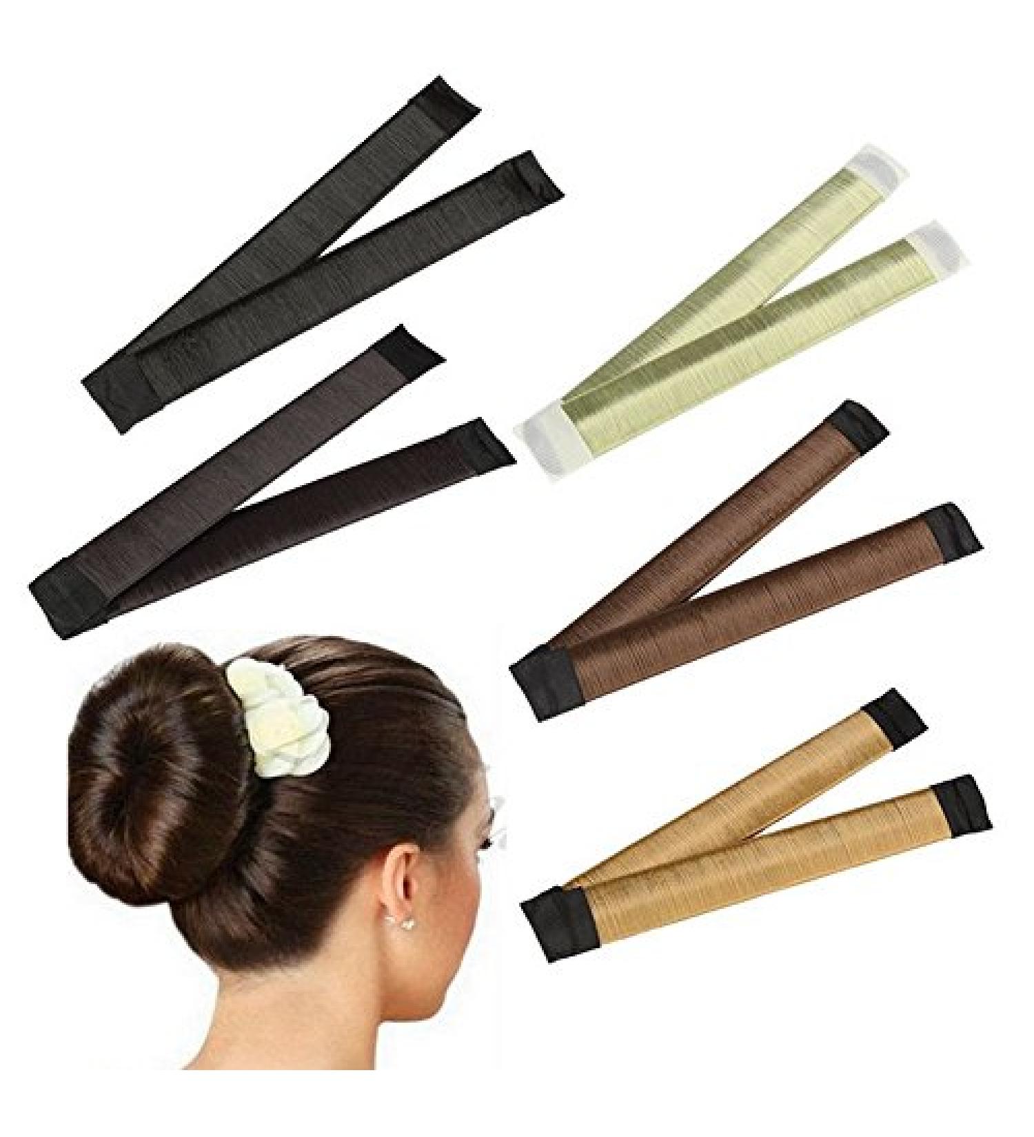 Buy Hair Twister Bun Tool - Light Brown Hairdressing Aid & Accessory for Perfect Hairstyles | International Shipping Available - Buy Online on GoSupps.com