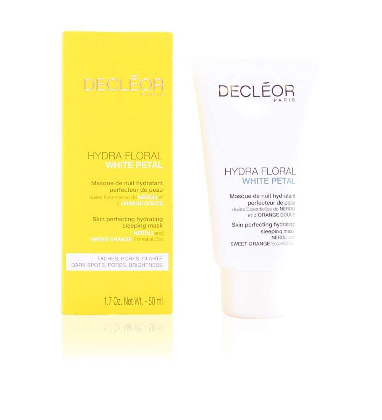 Decleor Hydra Floral White Petal Skin Perfecting Hydrating Sleeping Mask 50 ml