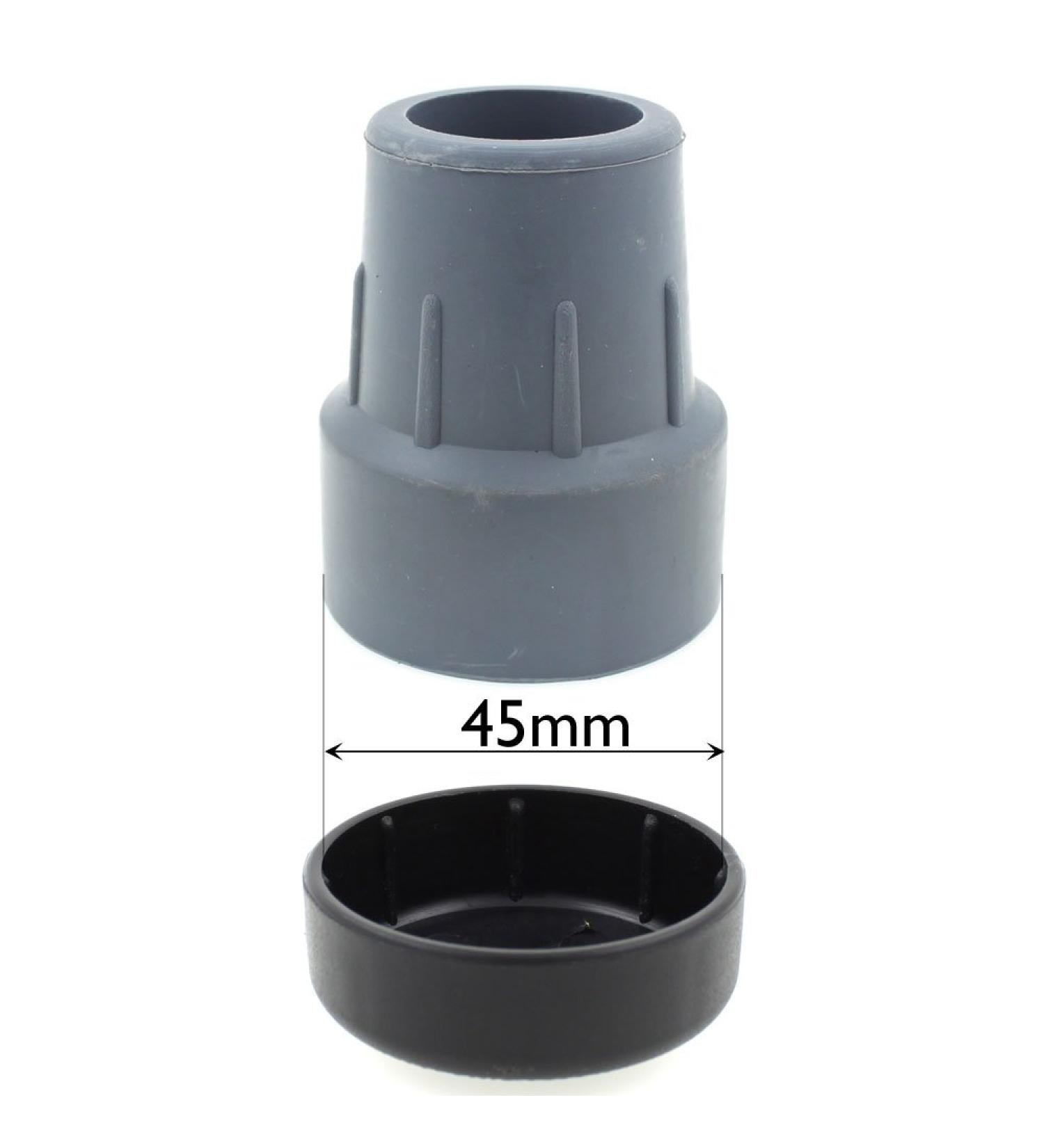 Lifeswonderful Plastic Carpet Glides/Skis for Walkers & Zimmer Frames - 45mm Base (2 Pack) - Buy Online on GoSupps.com