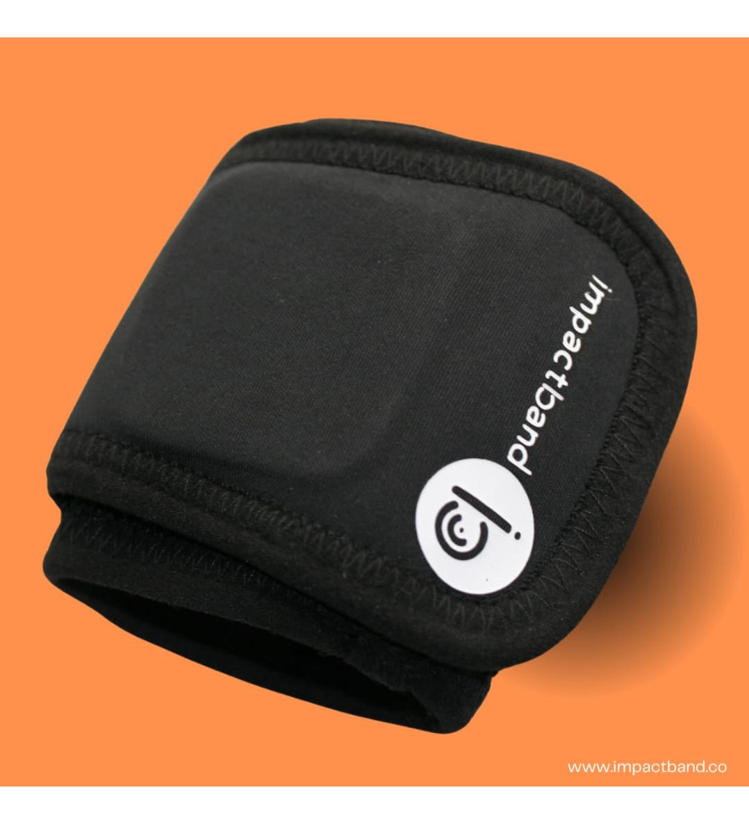 Impact Tied QB: Ultimate Universal Smartwatch Protection Bracelet - Compatible with Apple Watch Fitbit Garmin Samsung & More - Sizes L/XL Black - Buy Online on GoSupps.com