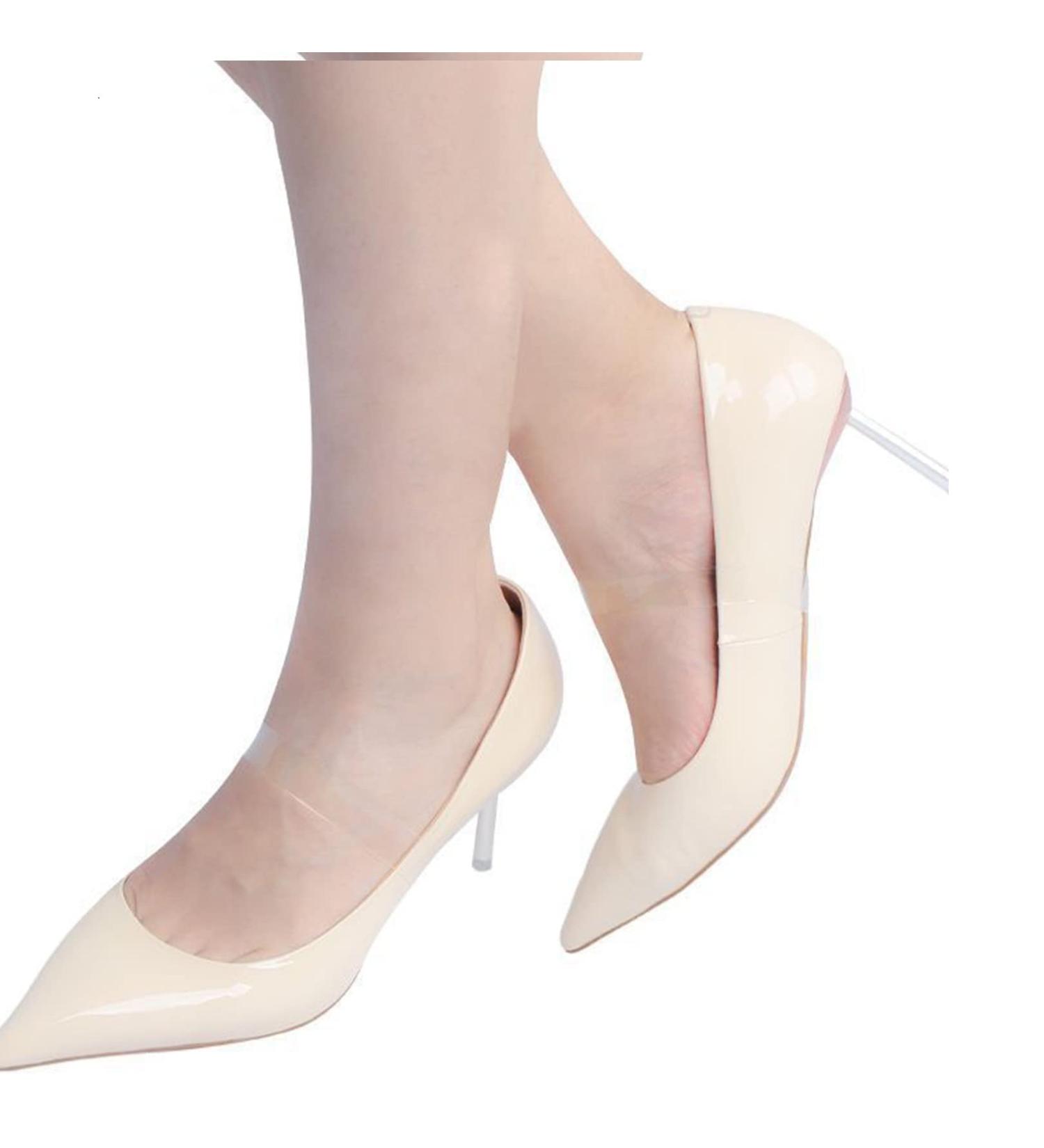 5 Pairs Transparent Shoe Straps for High Heels - Replacement Ankle Straps for Women - Detachable and Anti-Loose Heel Straps - Buy Online on GoSupps.com