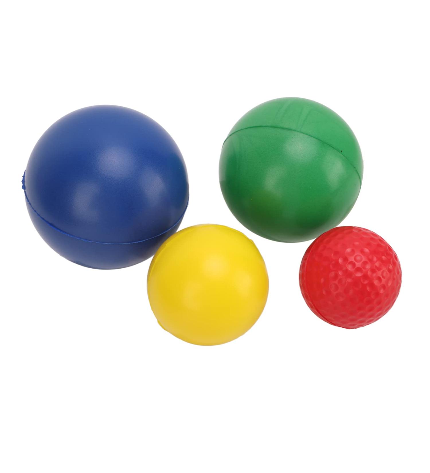 Portable Hand Exercise Balls - Set of 4 Grip Strength Training Balls - Buy Online on GoSupps.com