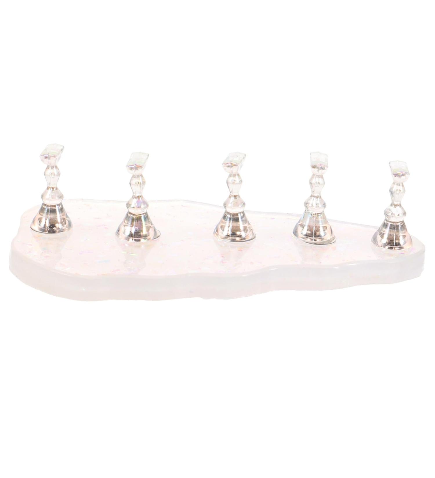 Housoutil 1 Set Nail Accessories Clarinet Bags Nail Art Stand False Nail Holder Nails Supply Fake Nail Holder Press on Nail Holder False Nail Painting Stand Easel Magnetic Acrylic Supplies - Buy Online on GoSupps.com