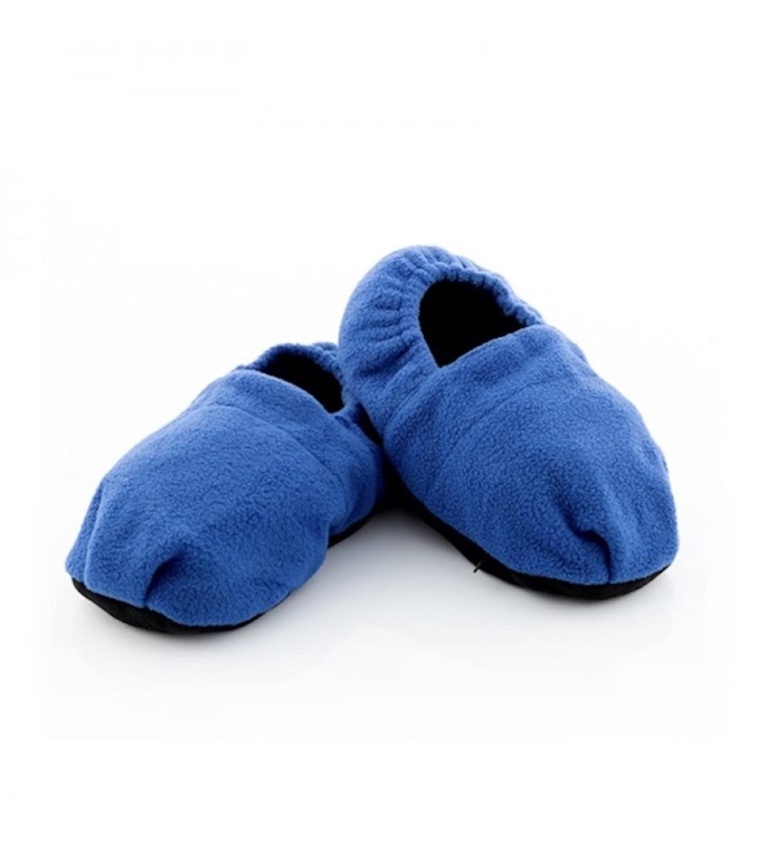 InnovaGoods Magnetron Heatable Slippers Blue - Comfortable & Cozy International Shipping - Buy Online on GoSupps.com