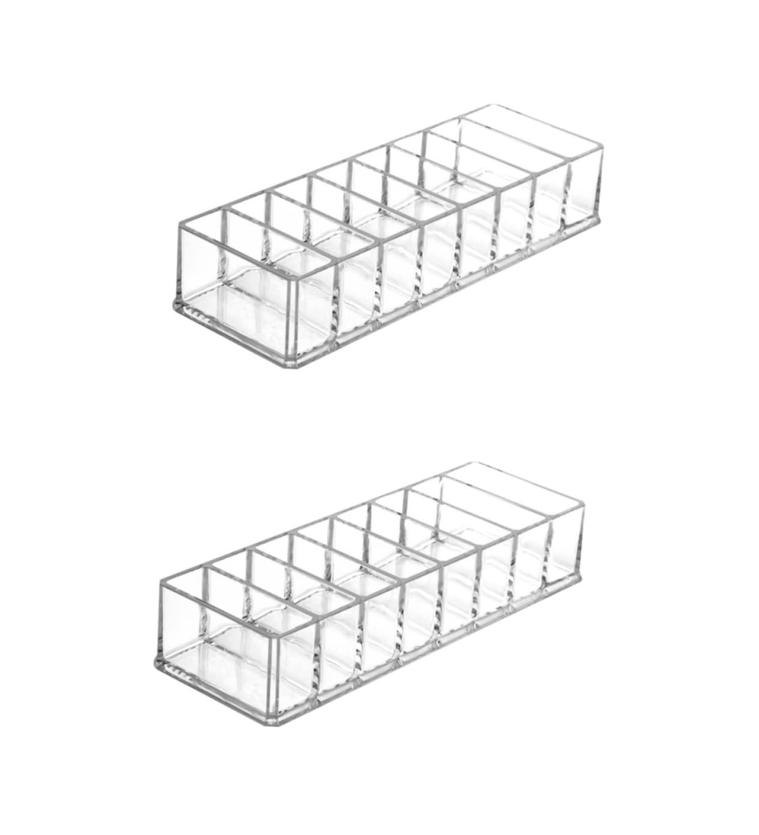 FOMIYES 2pcs Box Makeup Storage Box Desktop Stand Cosmetics Rack Eyeshadow Display Rack Dog Display Stand - Buy Online on GoSupps.com