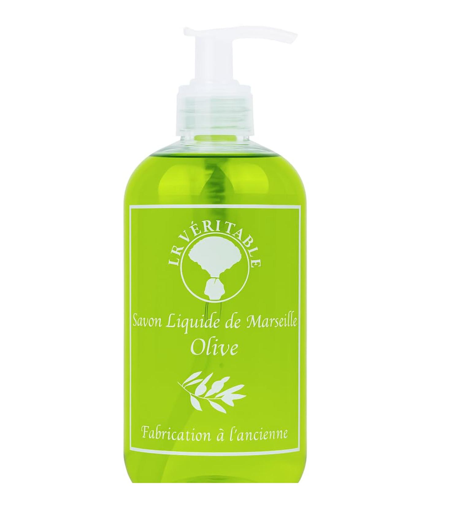  LE V RITABLE The Genuine - Marseille Liquid Soap with Olive Oil - 300 ml - Natural Handmade Soap - Traditionally Made - Paraben-Free Sulfate-Free - Sensitive Skin - Vegan - Made in France - Buy Online on GoSupps.com