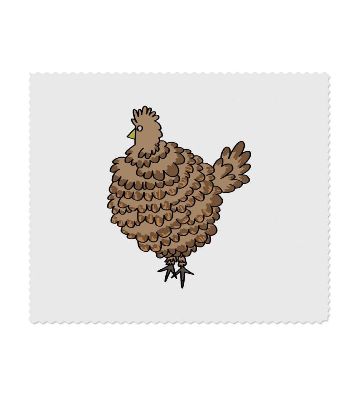 Buy 2 x Fluffy Chicken Microfiber Cleaning Cloths - Eco-Friendly & Reusable | International Shipping Available - Buy Online on GoSupps.com