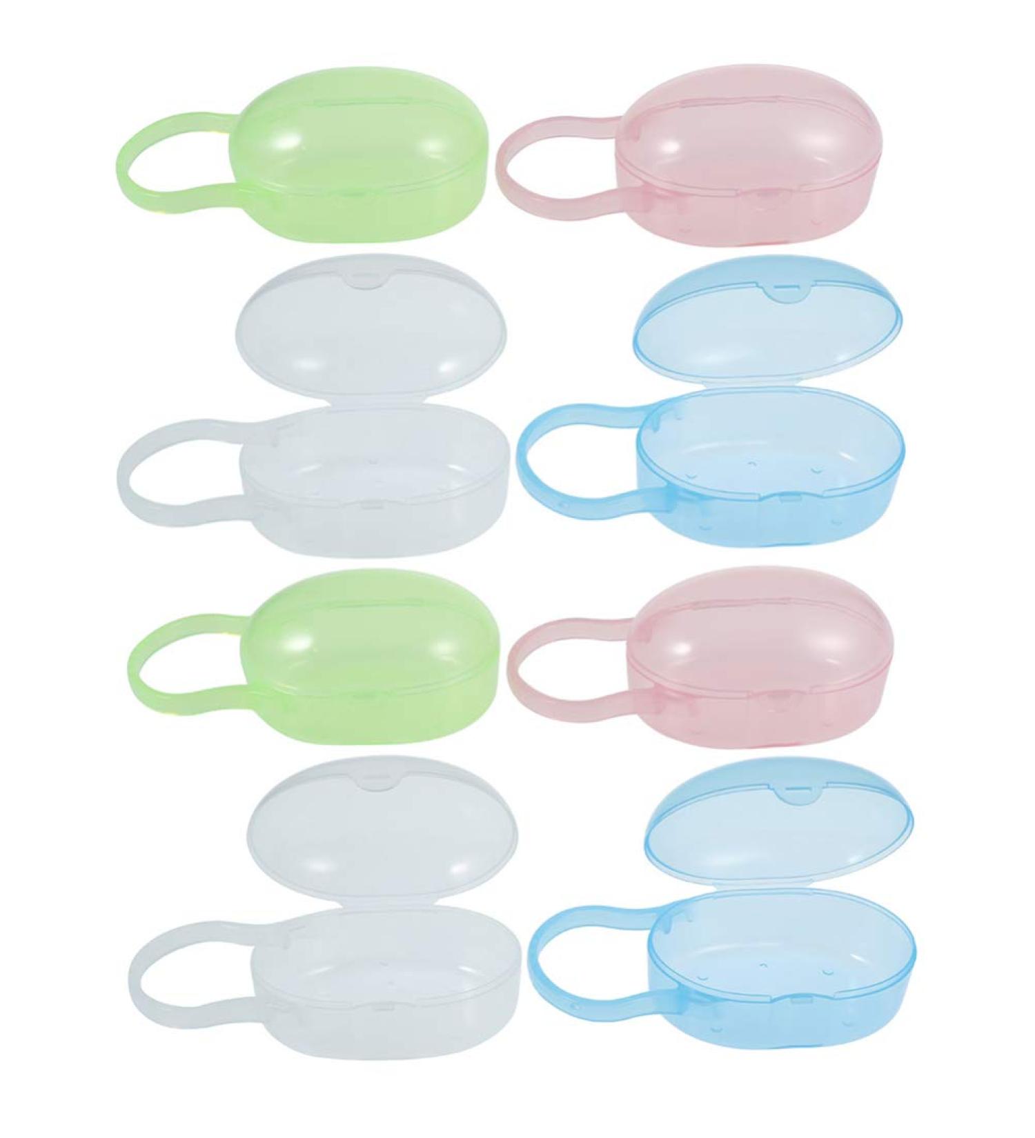 Buy Toyandona 8-Store Pacifier Holder - Durable Dustproof Storage Box for Children | Plastic Case Carrier Bag - Buy Online on GoSupps.com