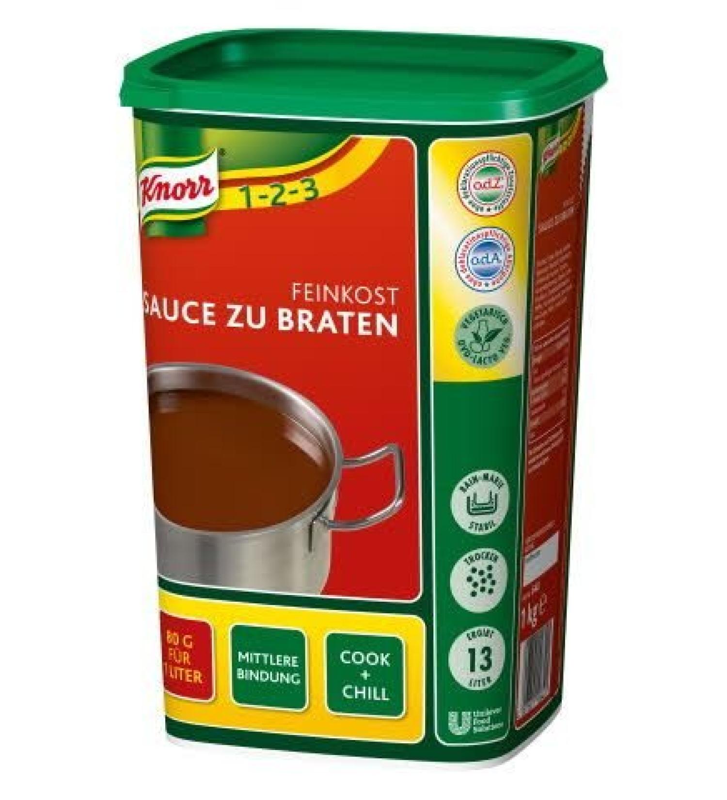 Knorr delicatessen sauce for roasts 1 kg 1 pack (1 x 1 kg)