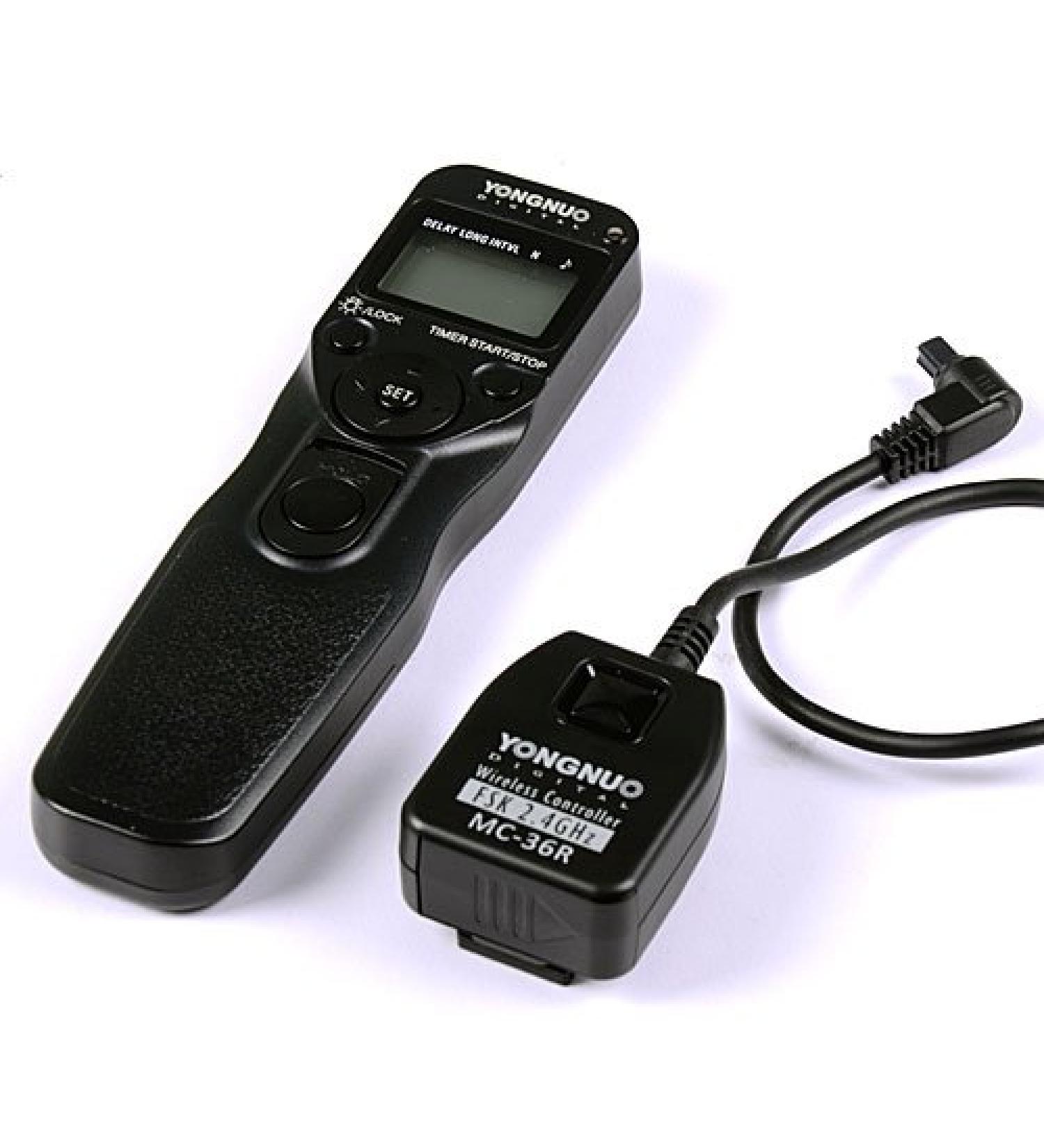 YONGNUO MC-36R/C3 Wireless Timer Remote for CANON 5D II 7D 1D IV 50D 40D 30D 20D