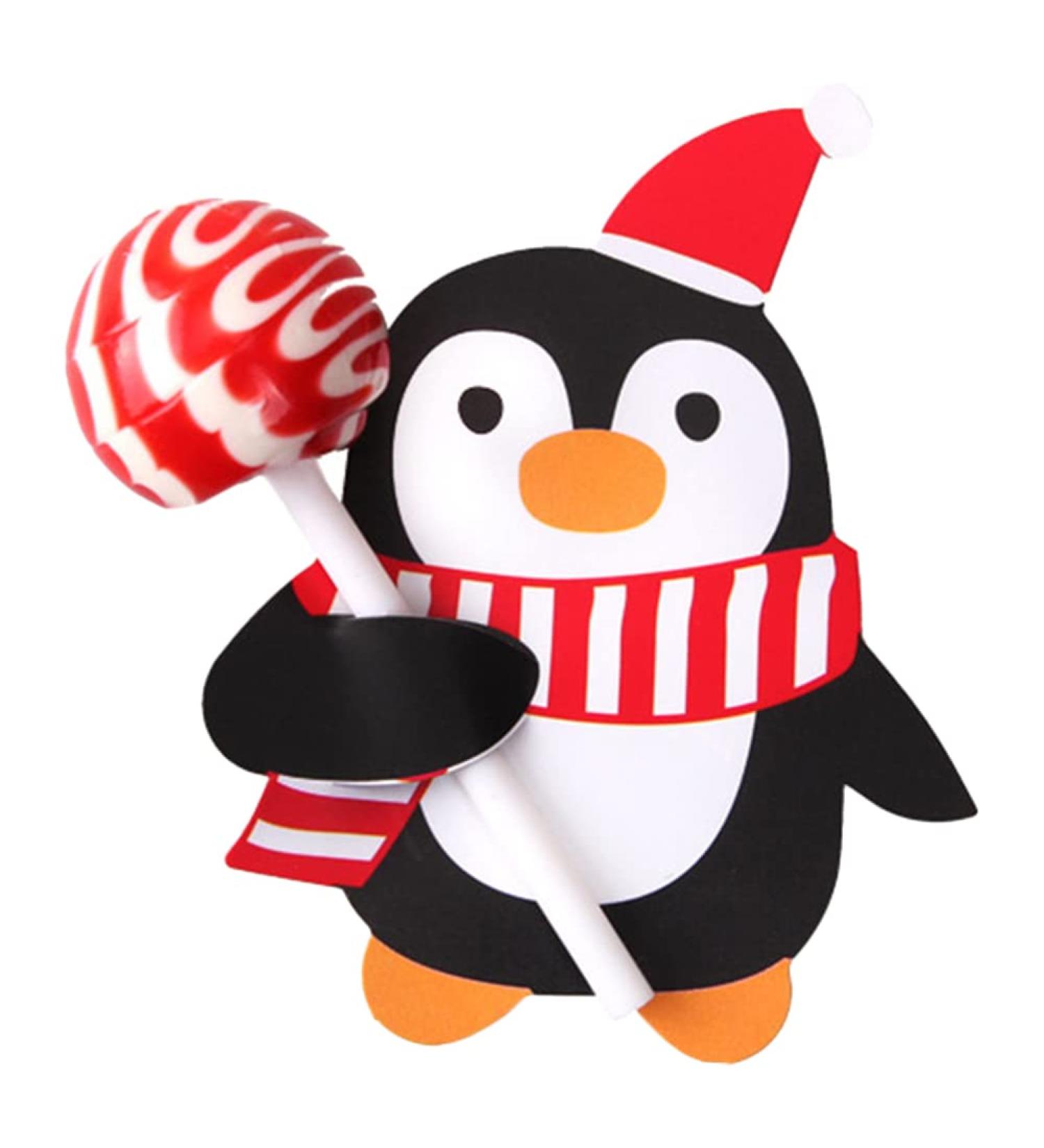  Cymwer Cymwer 50 Pcs Cartoon Christmas Lollipop Cards - Safe and Durable Decoration Recyclable for Christmas Party - Buy Online on GoSupps.com
