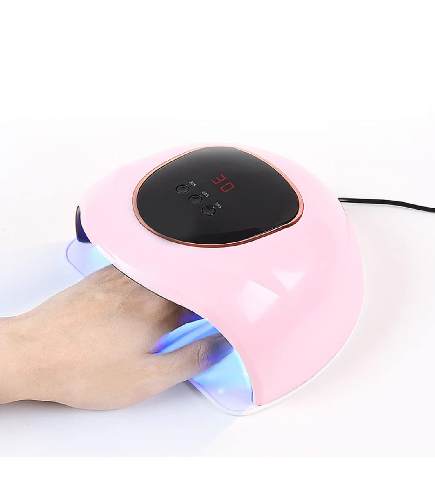 Nail Dryer Lamp - Quick Drying UV & LED Lamps for Gel Nails - Pink Nail Polish Dryer - Buy Online on GoSupps.com