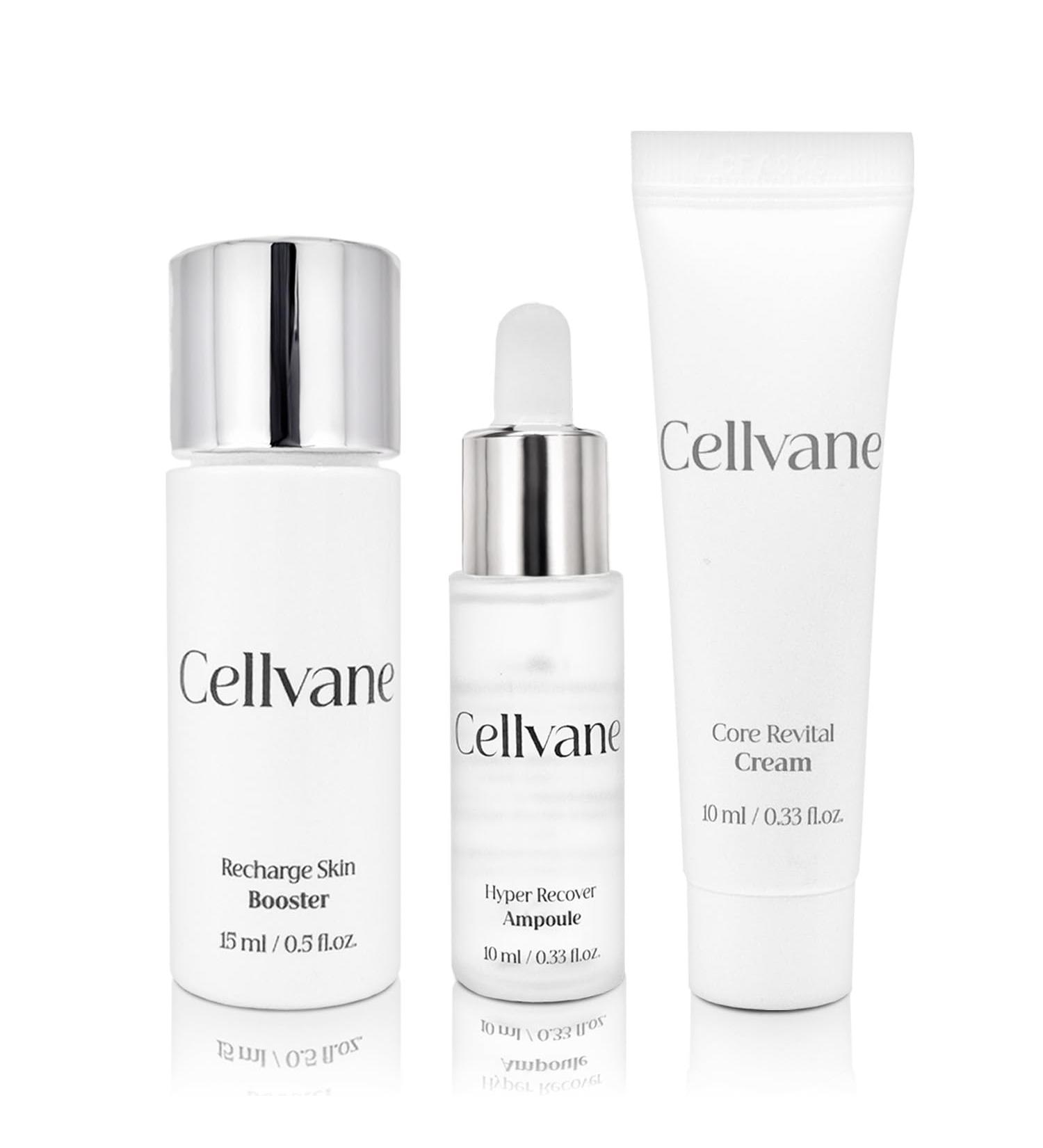 Cellvane Facial skincare kit anti aging set PDRN skincare set Salmon DNA Korean Moisturizer for Rejuvenation High Purity PDRN for Dry & Sensitive Skin Hyaluronic Acid & Anti-Aging - Buy Online on GoSupps.com