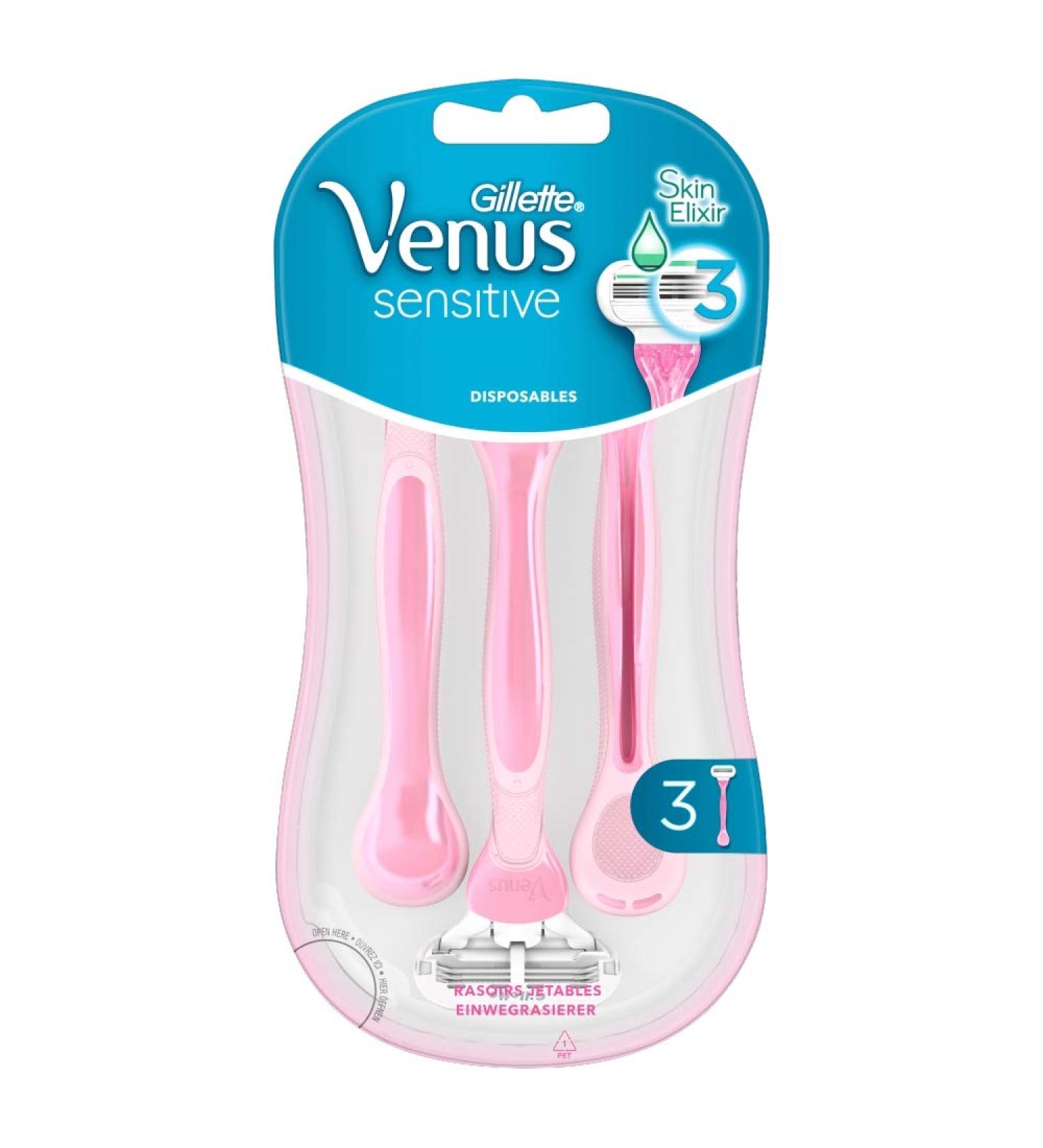 Venus Smooth Sensitive Razor Blades - Gentle & Effective Shaving - Buy Online on GoSupps.com