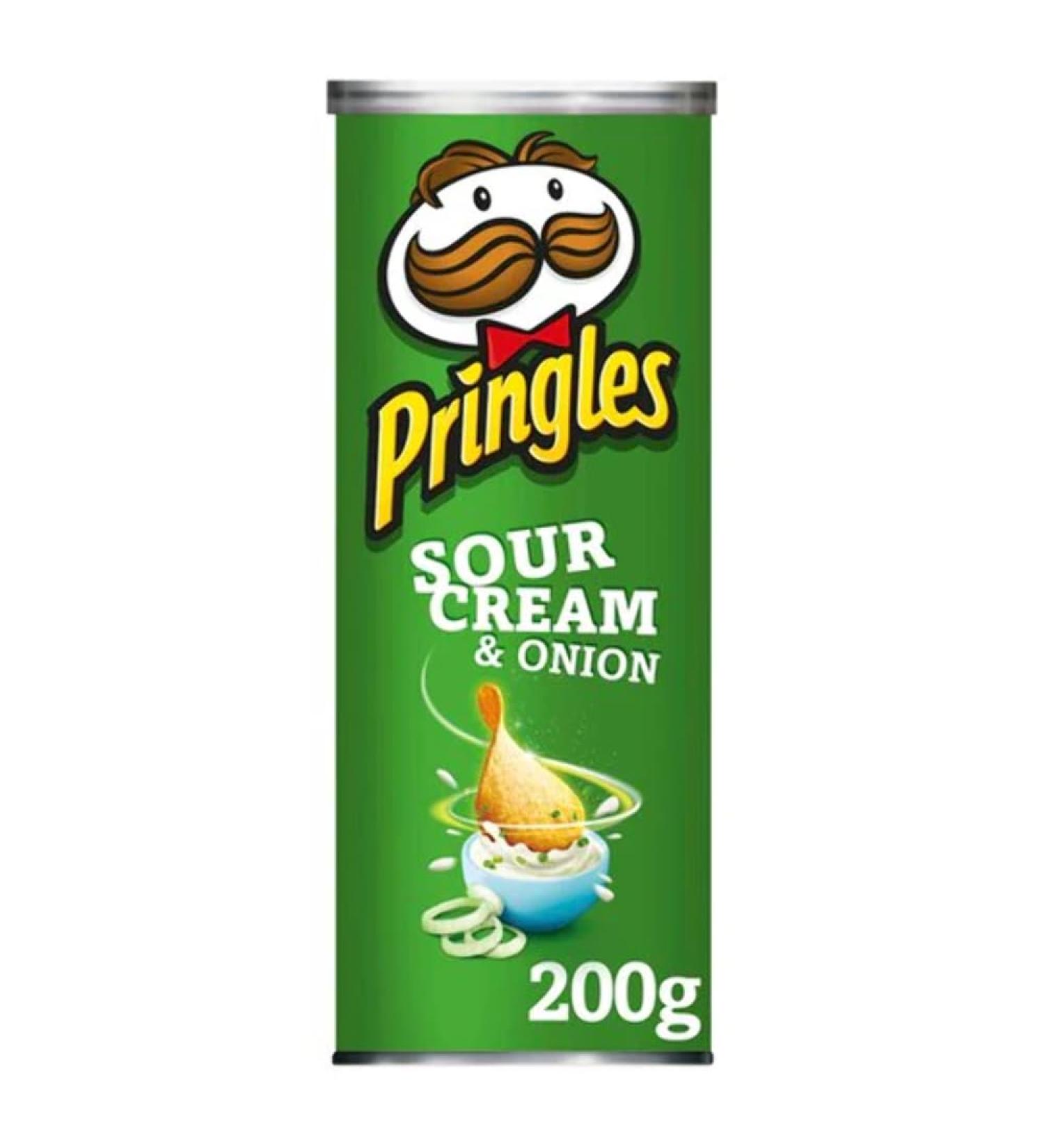 Pringles Sour Cream and Onion 200g-Fd
