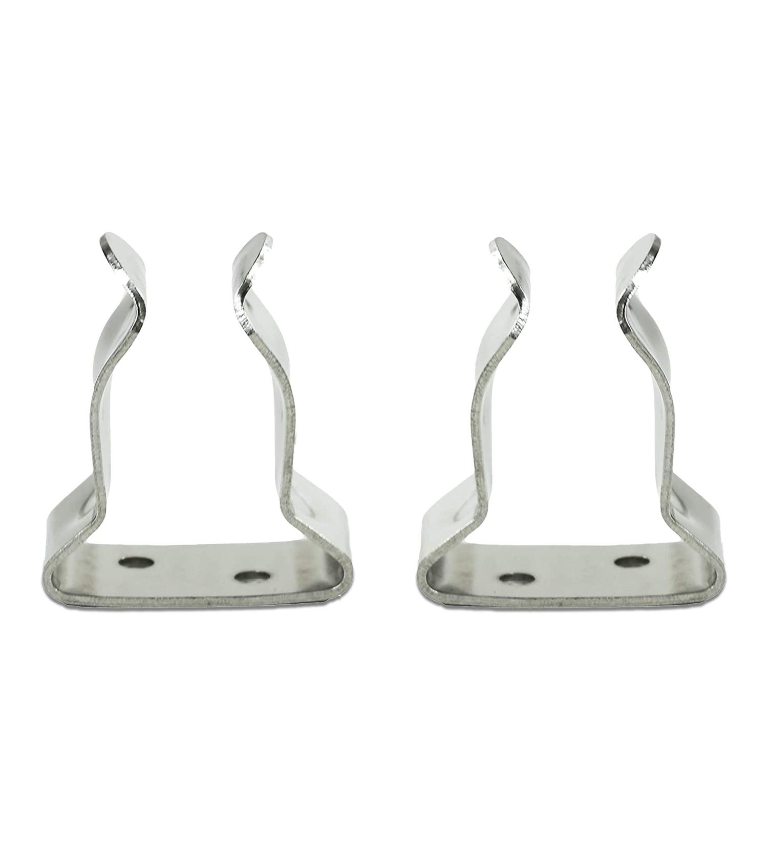 MARINE CITY Stainless Steel General Purpose Storage Clips (2 Pcs) 1-1/8 to 1-1/2 - Boat, Ship, Marine Spring Clamp Holders - Buy Online on GoSupps.com