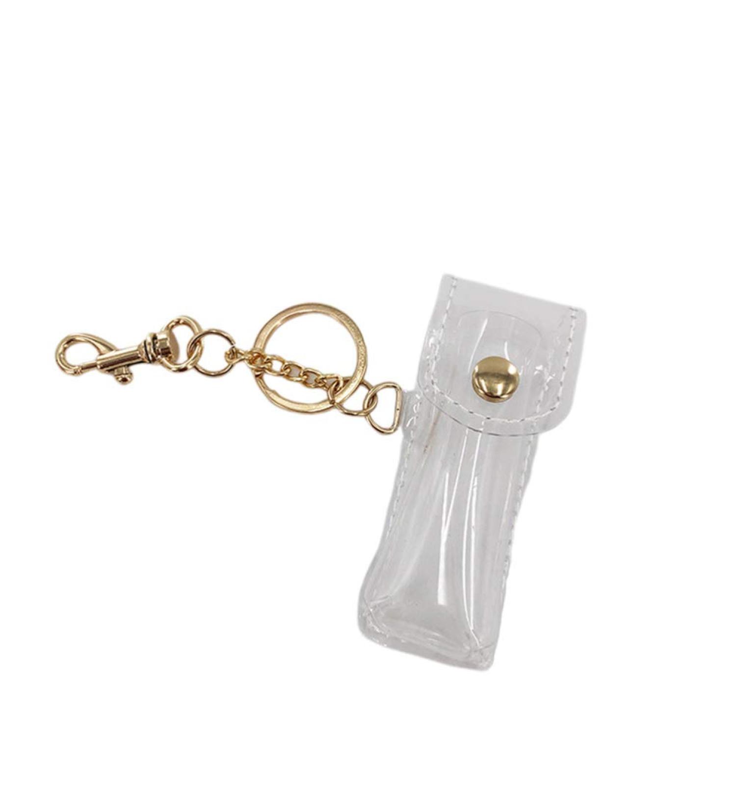 VALICLUD Clear Lipstick Storage Bag - Lip Balm Organizer & Keychain Pendant for Handbag | International Shipping Available - Buy Online on GoSupps.com
